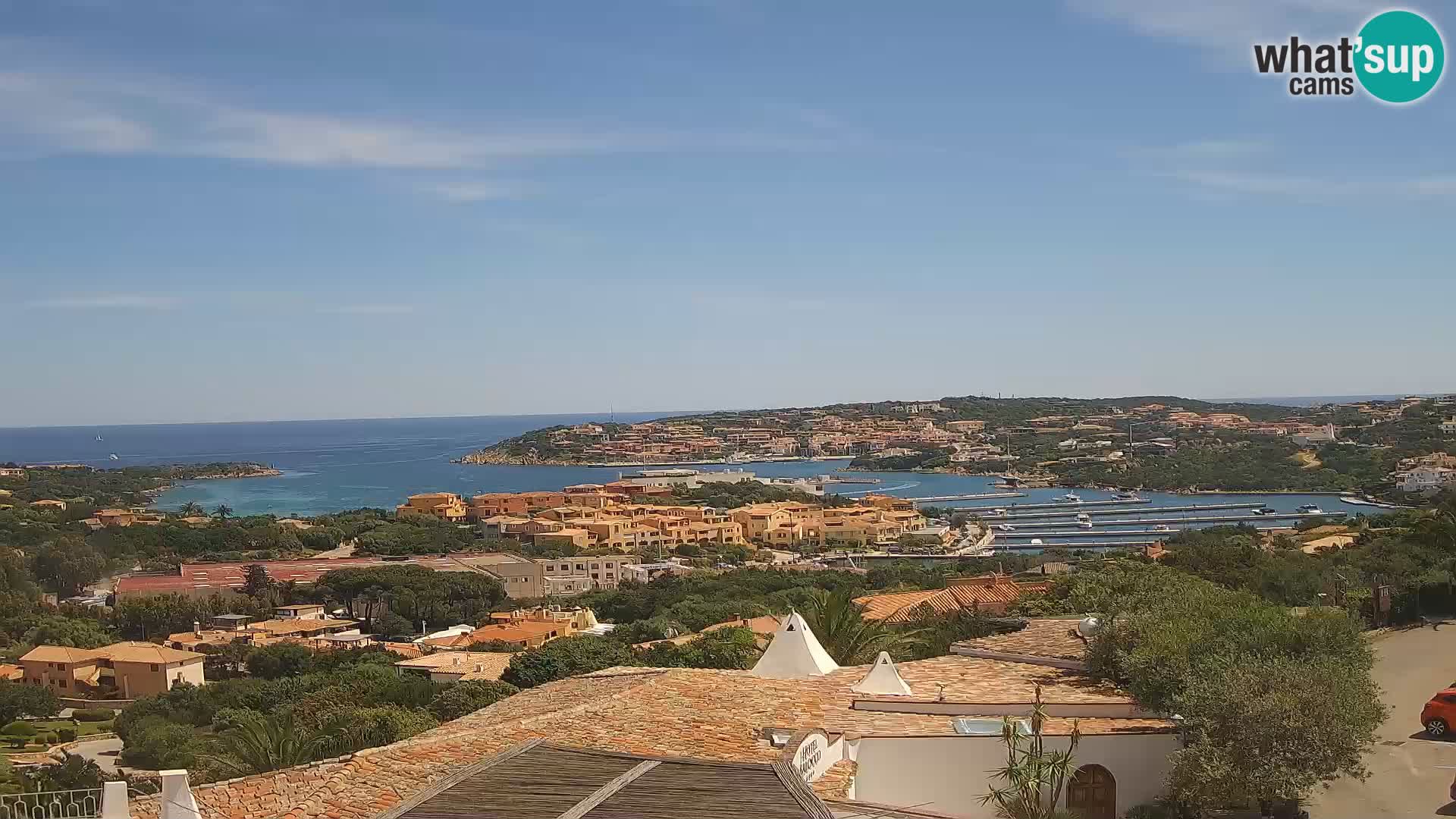 La hermosa cámara web Porto Cervo Live – Cerdeña – Italia