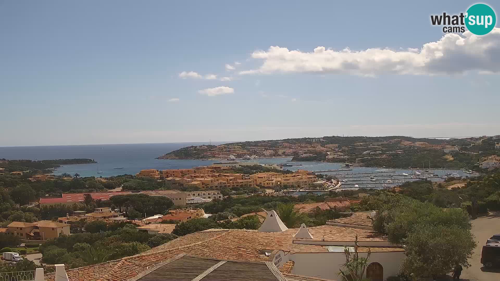 La hermosa cámara web Porto Cervo Live – Cerdeña – Italia