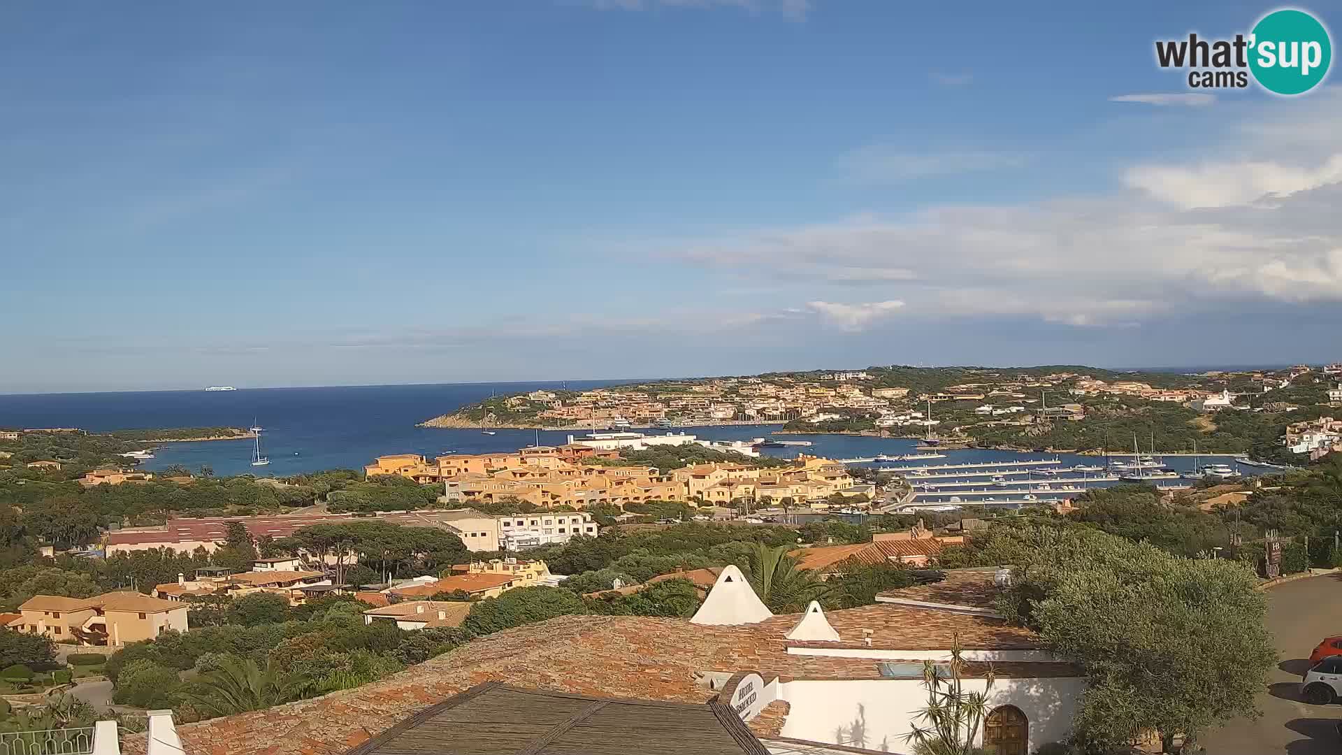 La hermosa cámara web Porto Cervo Live – Cerdeña – Italia