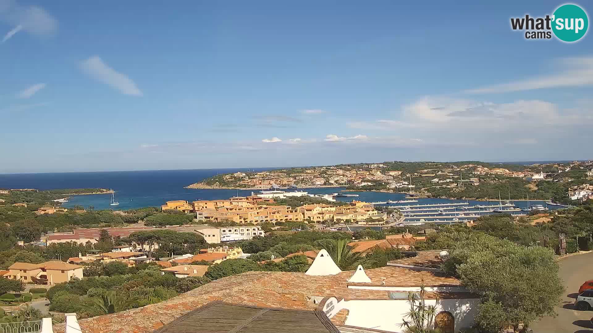 La hermosa cámara web Porto Cervo Live – Cerdeña – Italia