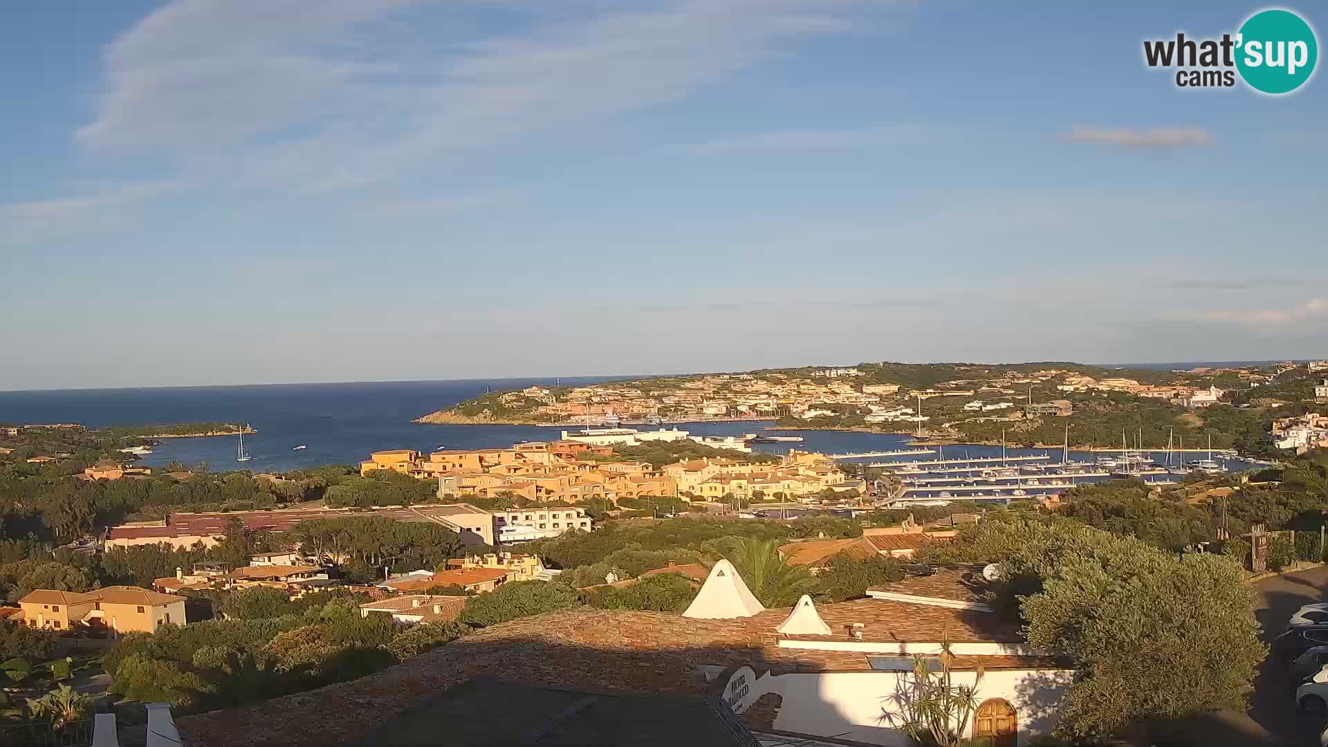 La hermosa cámara web Porto Cervo Live – Cerdeña – Italia