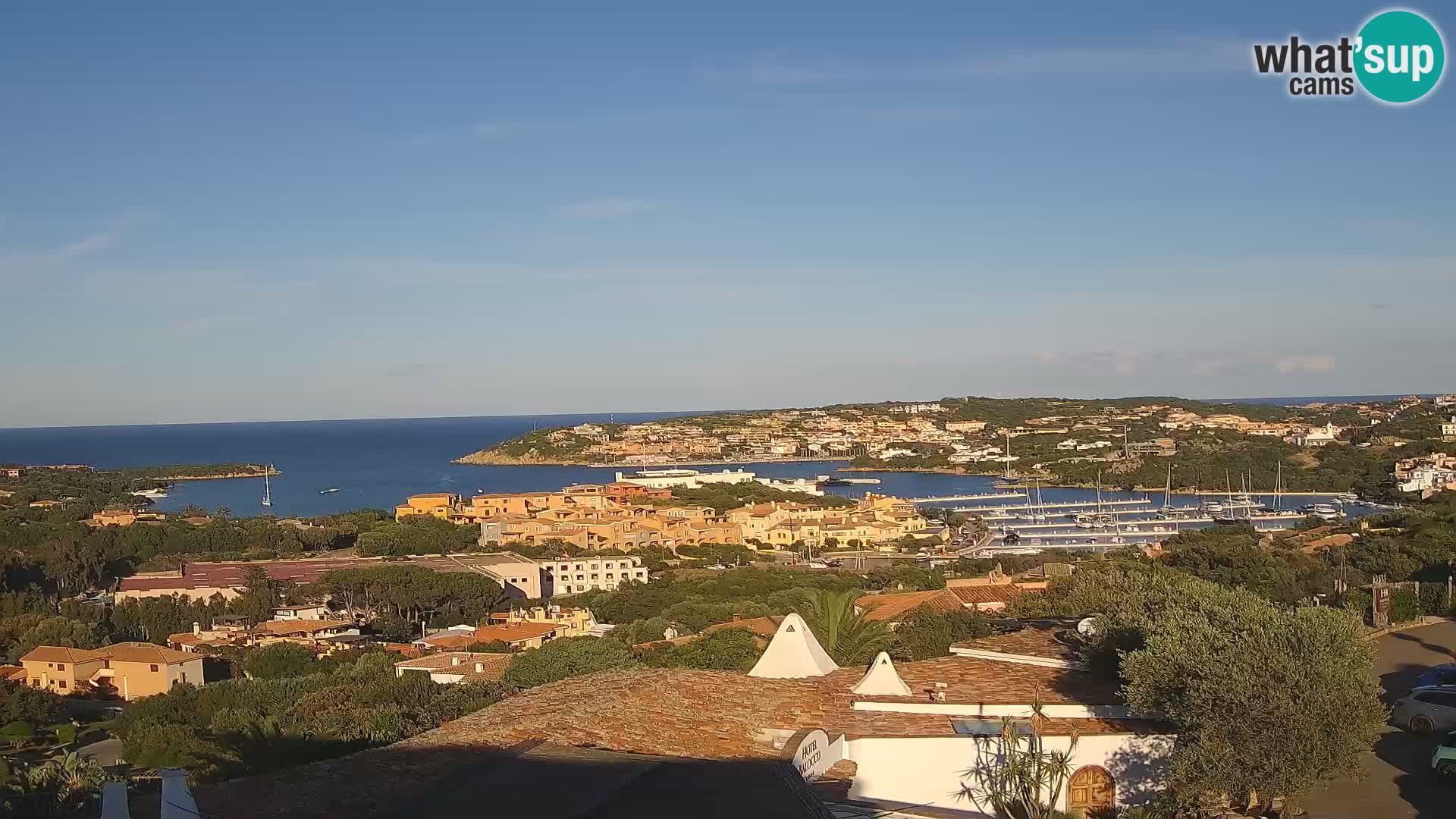La belle webcam en direct de Porto Cervo – Sardaigne – Italie