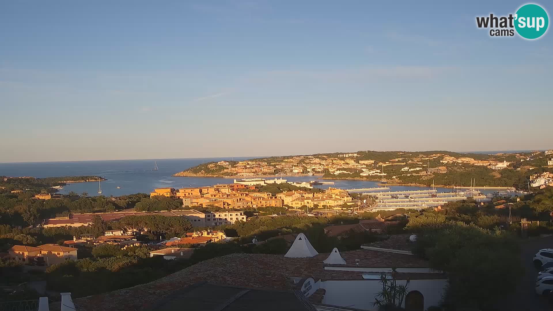 The beautiful Porto Cervo livecam C. Smeralda – Sardinia – Italy