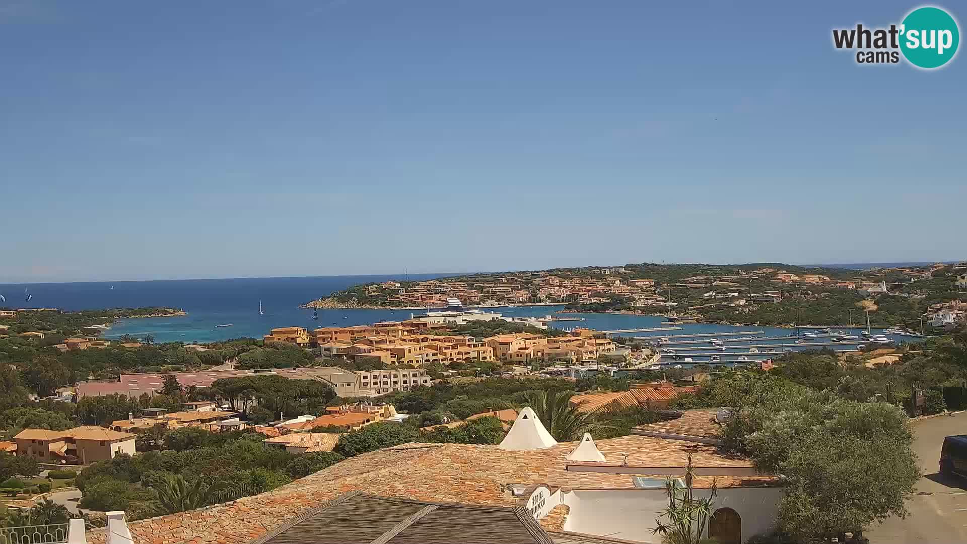 La belle webcam en direct de Porto Cervo – Sardaigne – Italie