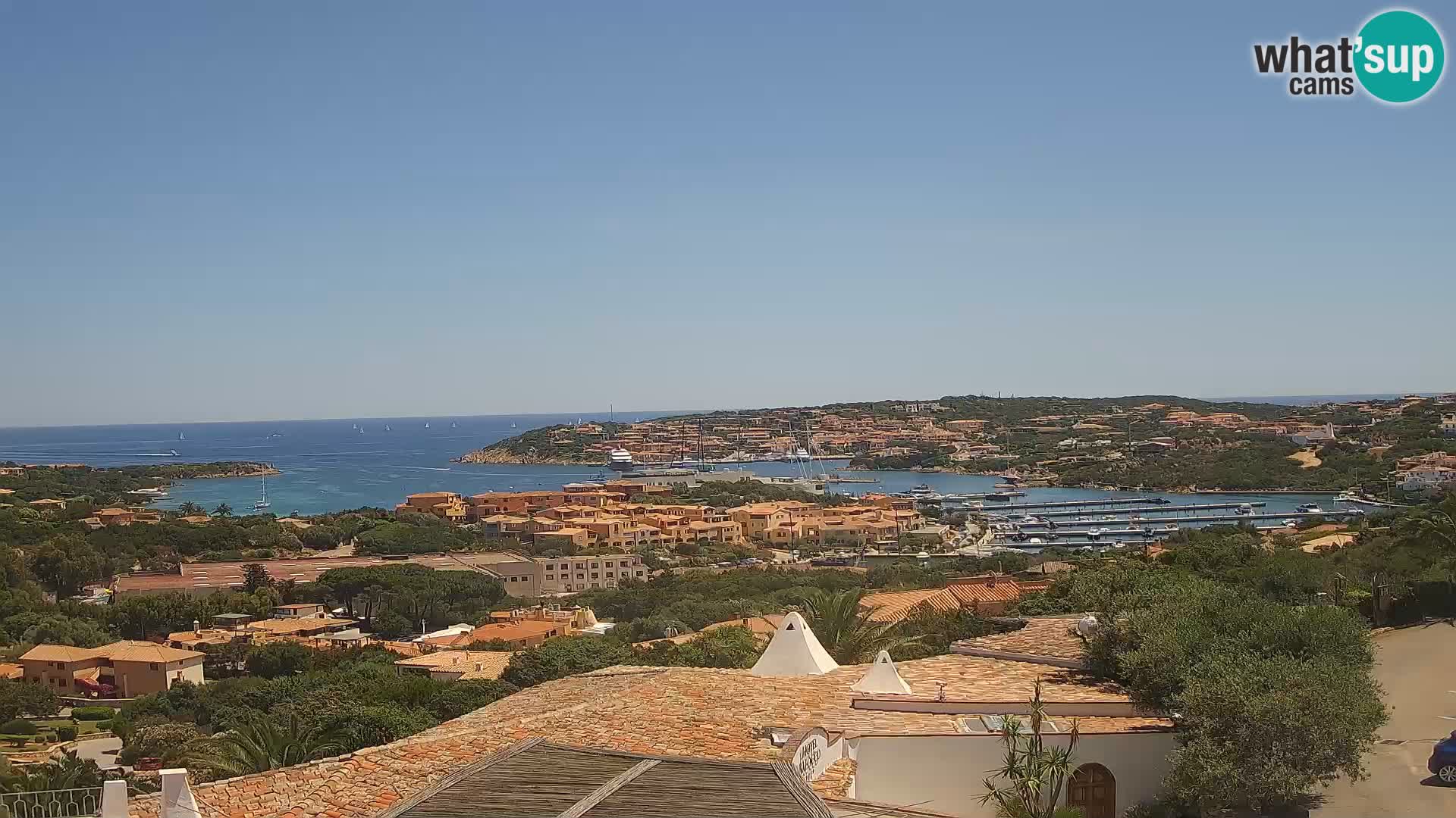 La hermosa cámara web Porto Cervo Live – Cerdeña – Italia