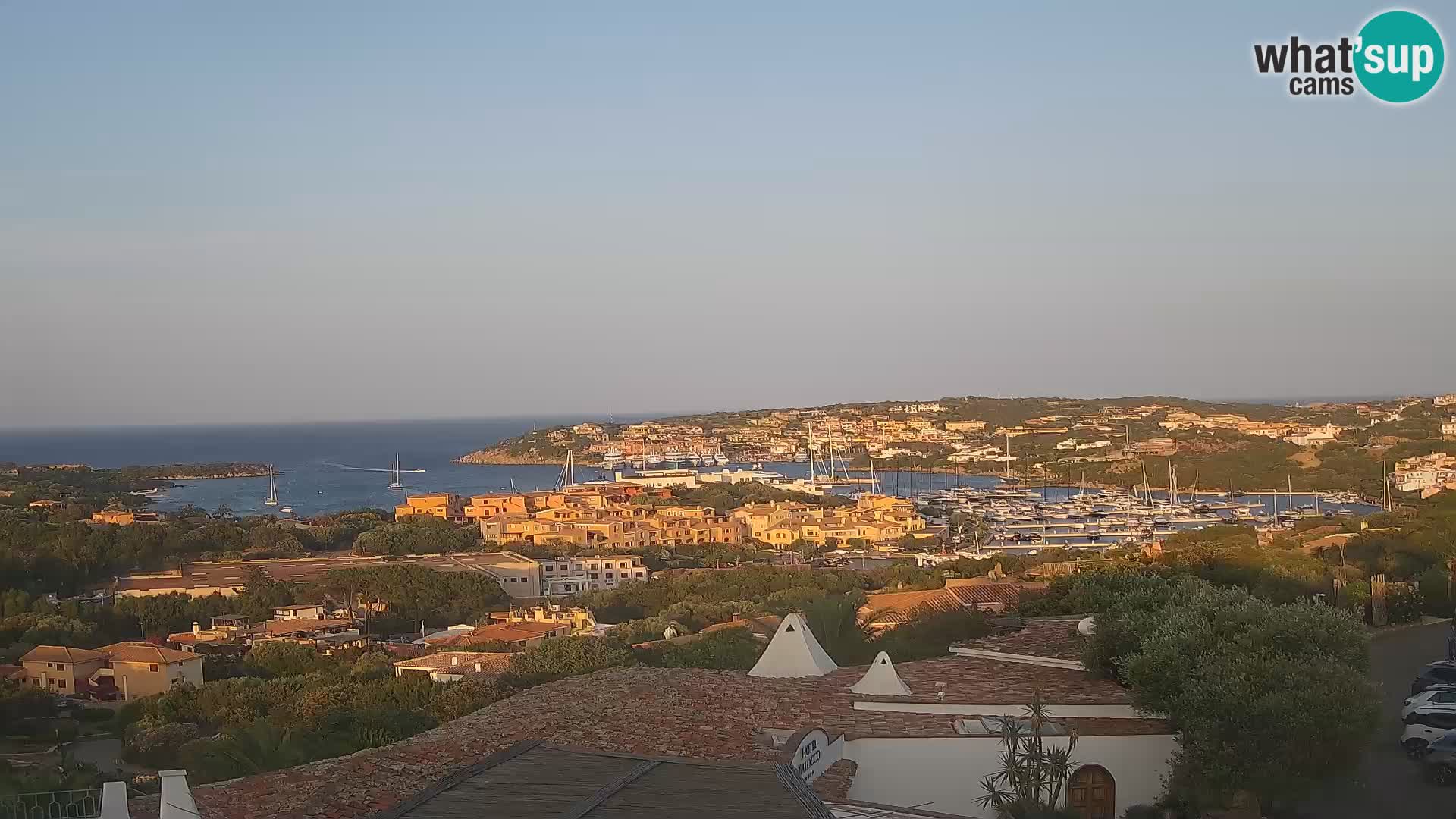 La hermosa cámara web Porto Cervo Live – Cerdeña – Italia