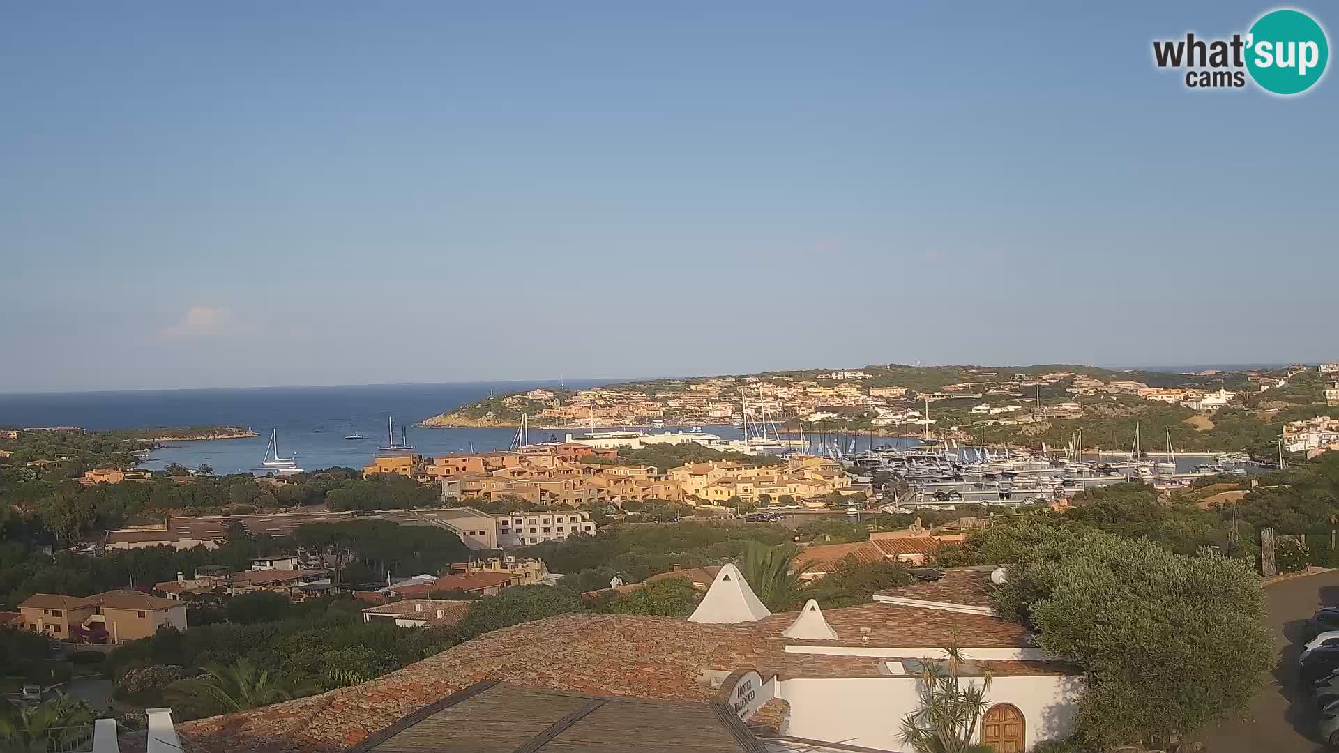 The beautiful Porto Cervo livecam C. Smeralda – Sardinia – Italy
