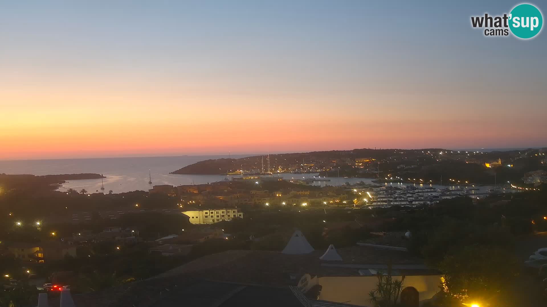 La hermosa cámara web Porto Cervo Live – Cerdeña – Italia