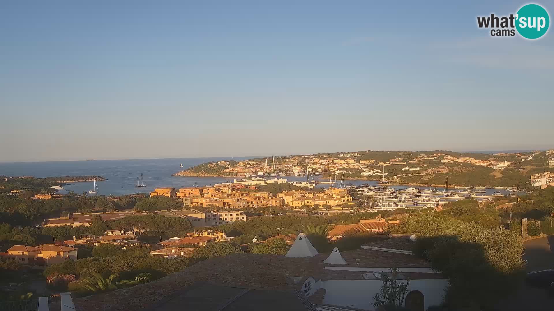 La hermosa cámara web Porto Cervo Live – Cerdeña – Italia
