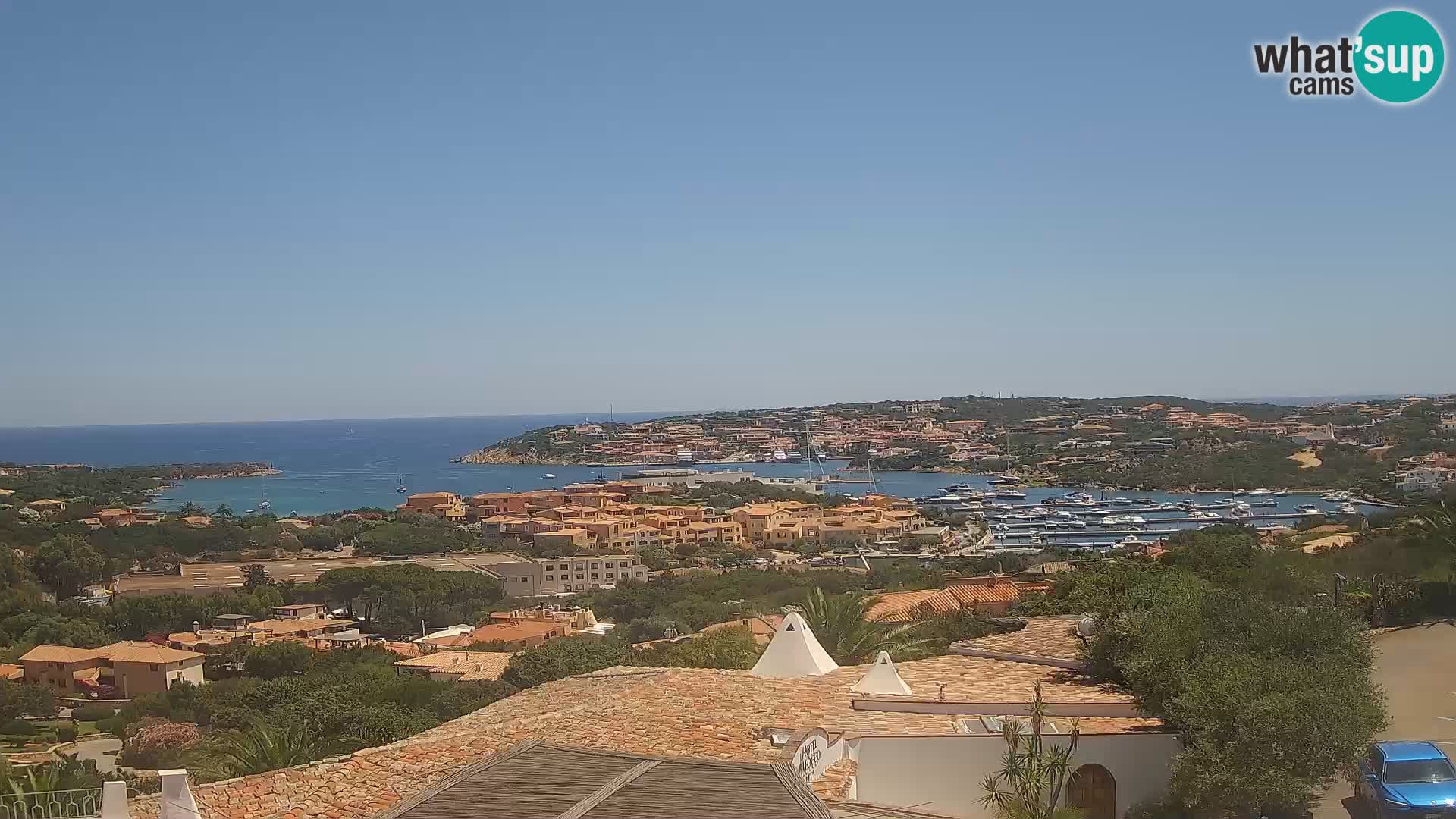 La belle webcam en direct de Porto Cervo – Sardaigne – Italie