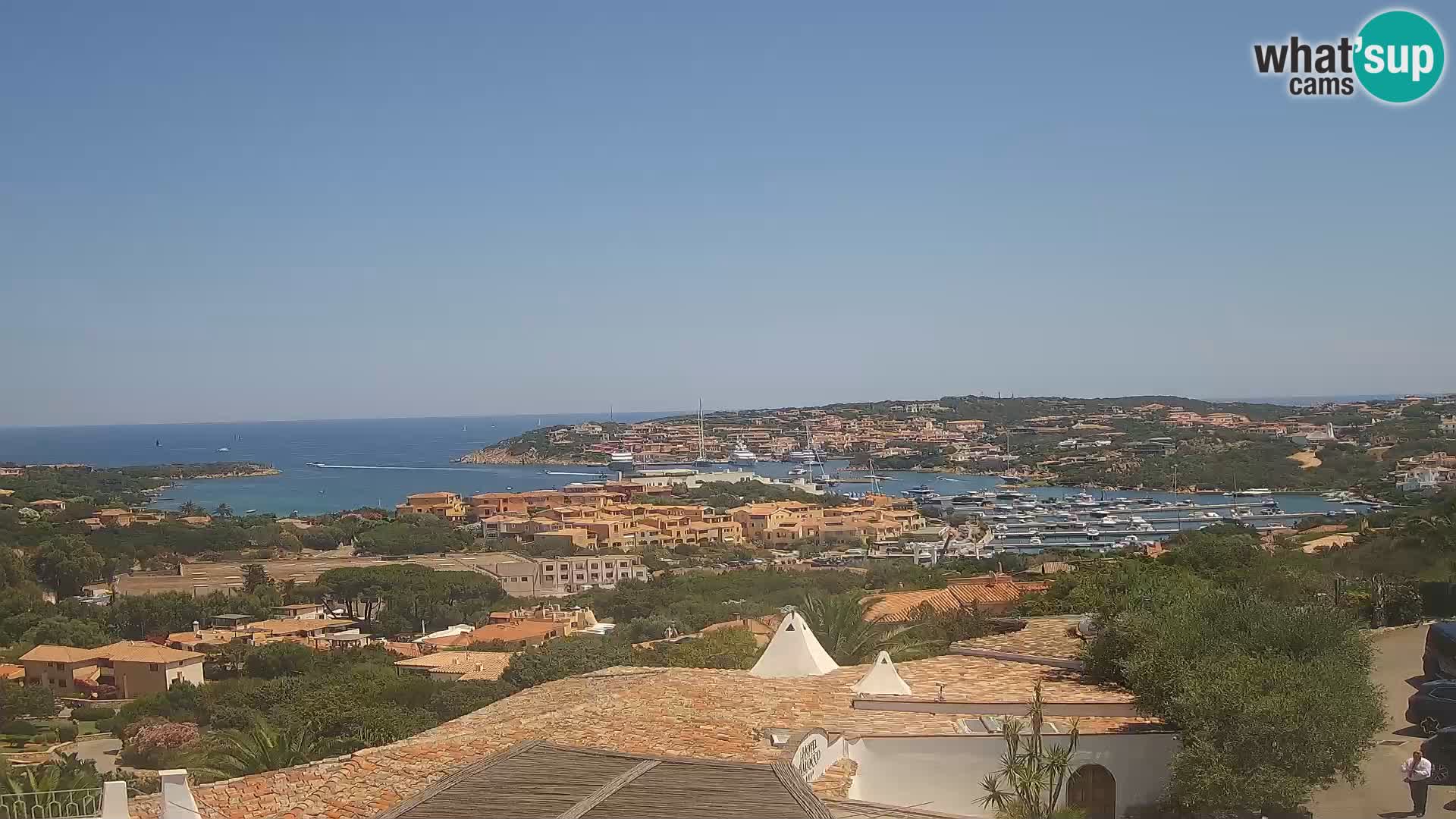 The beautiful Porto Cervo livecam C. Smeralda – Sardinia – Italy