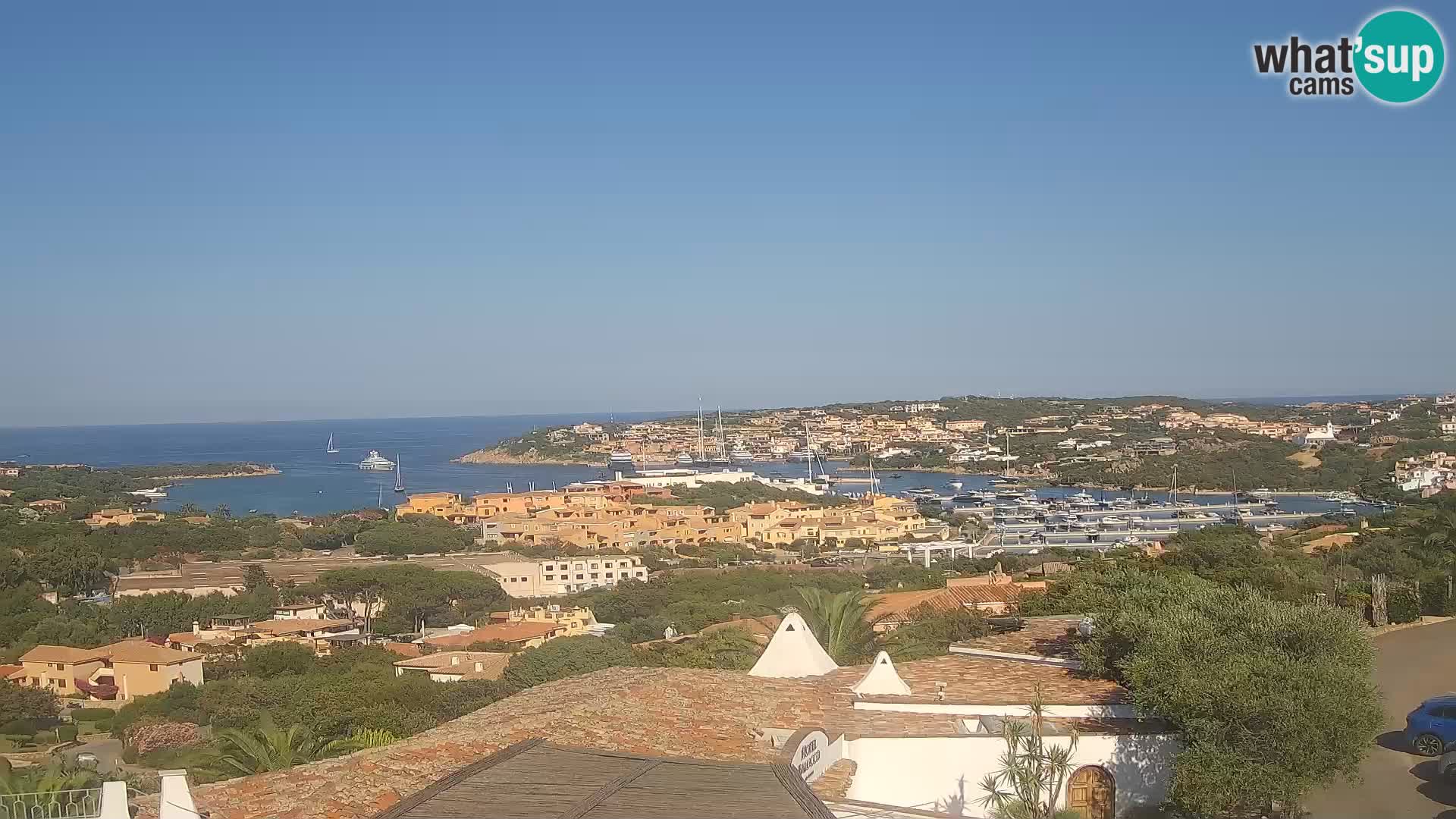 The beautiful Porto Cervo livecam C. Smeralda – Sardinia – Italy