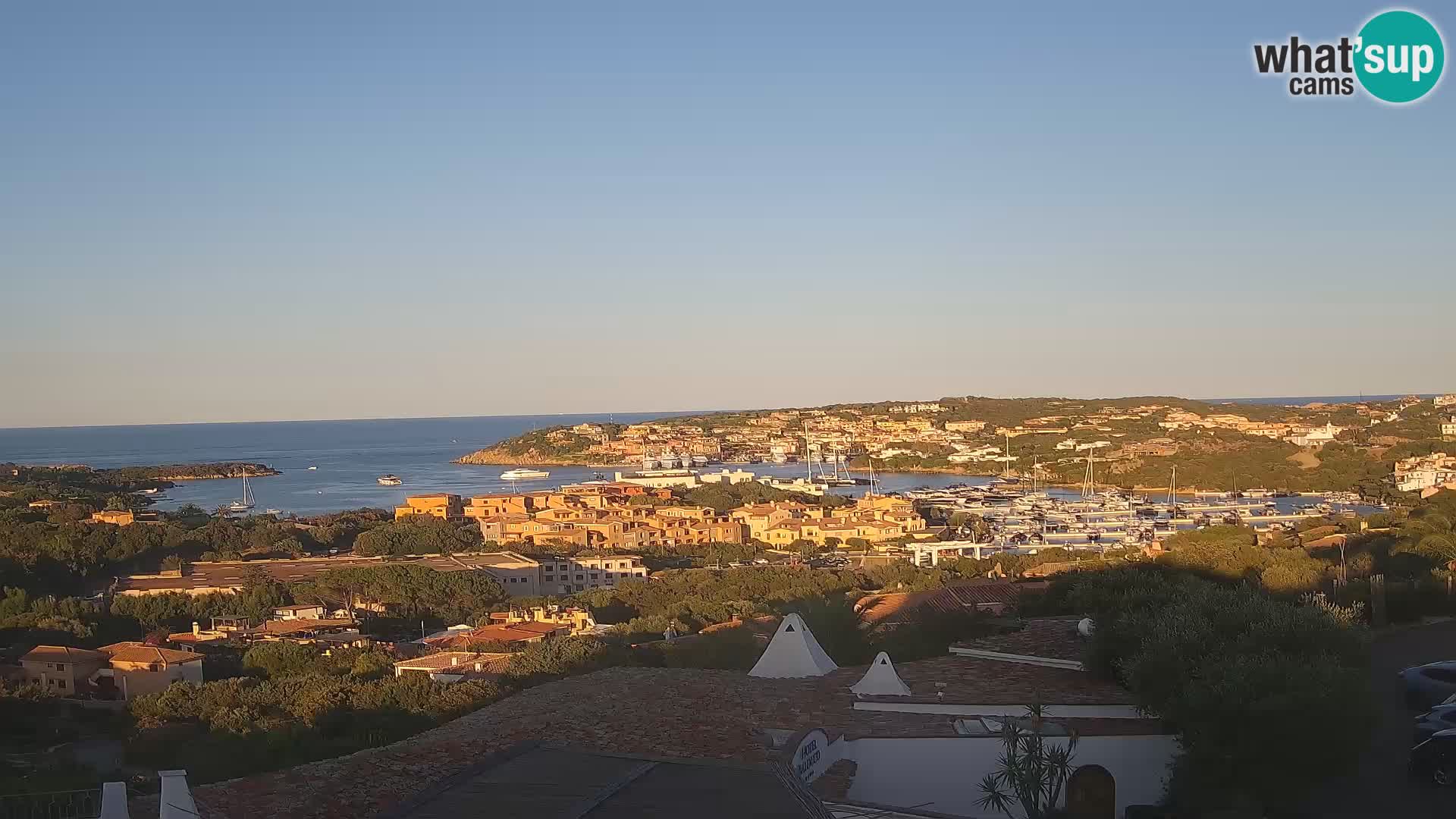 La hermosa cámara web Porto Cervo Live – Cerdeña – Italia