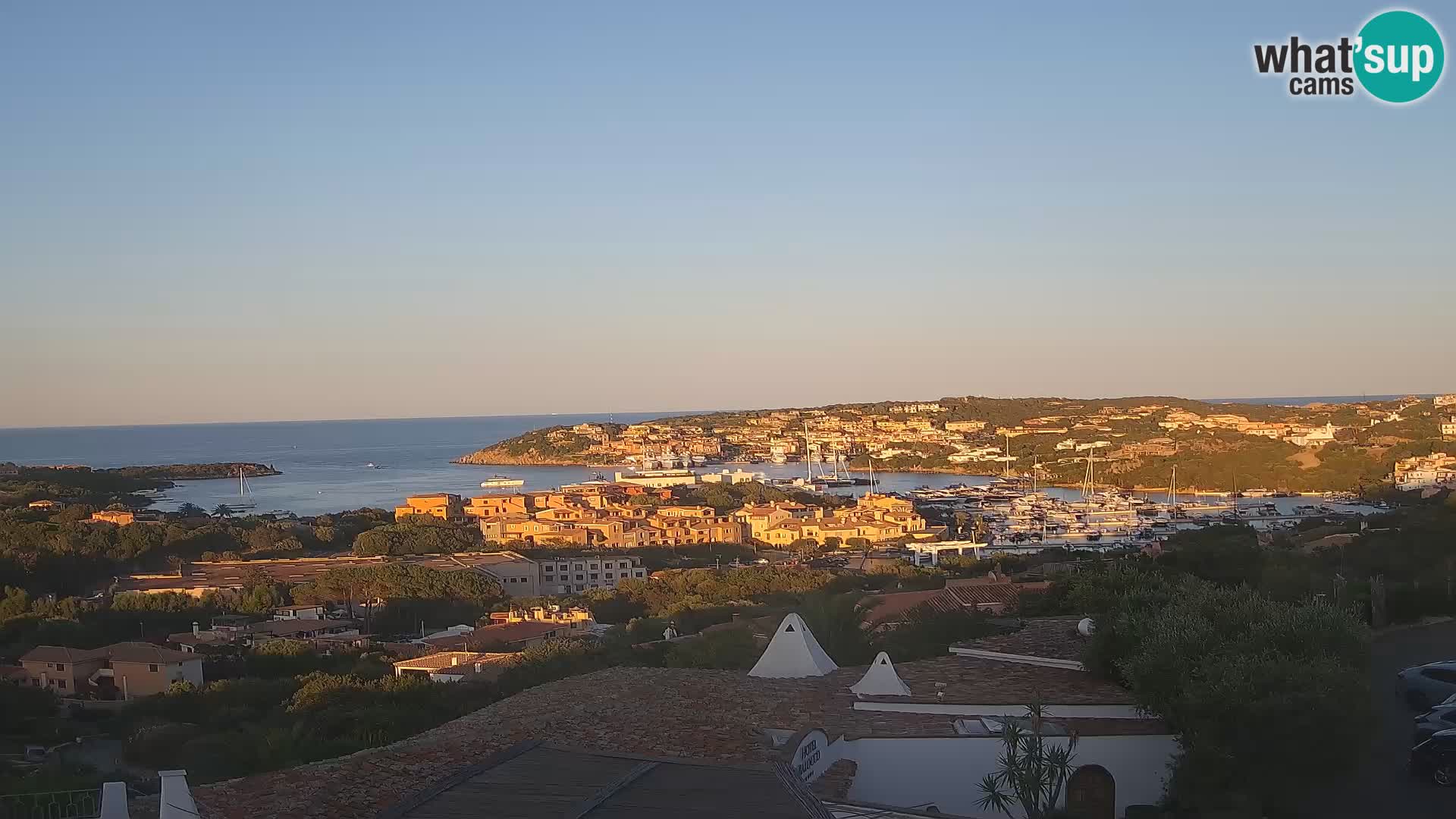 La belle webcam en direct de Porto Cervo – Sardaigne – Italie