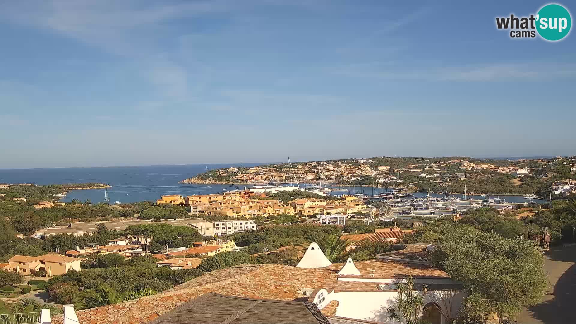 The beautiful Porto Cervo livecam C. Smeralda – Sardinia – Italy