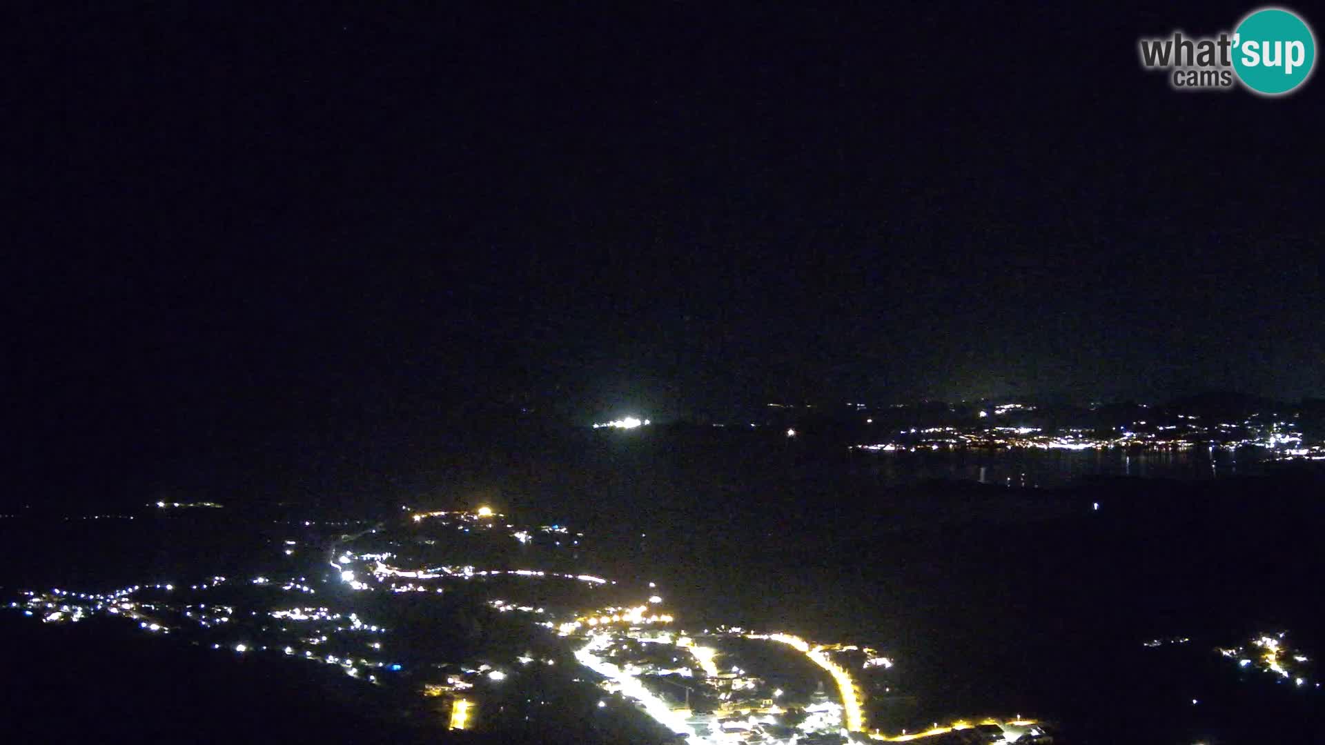 Monte Moro livecam Costa Smeralda vue panoramique Sardaigne