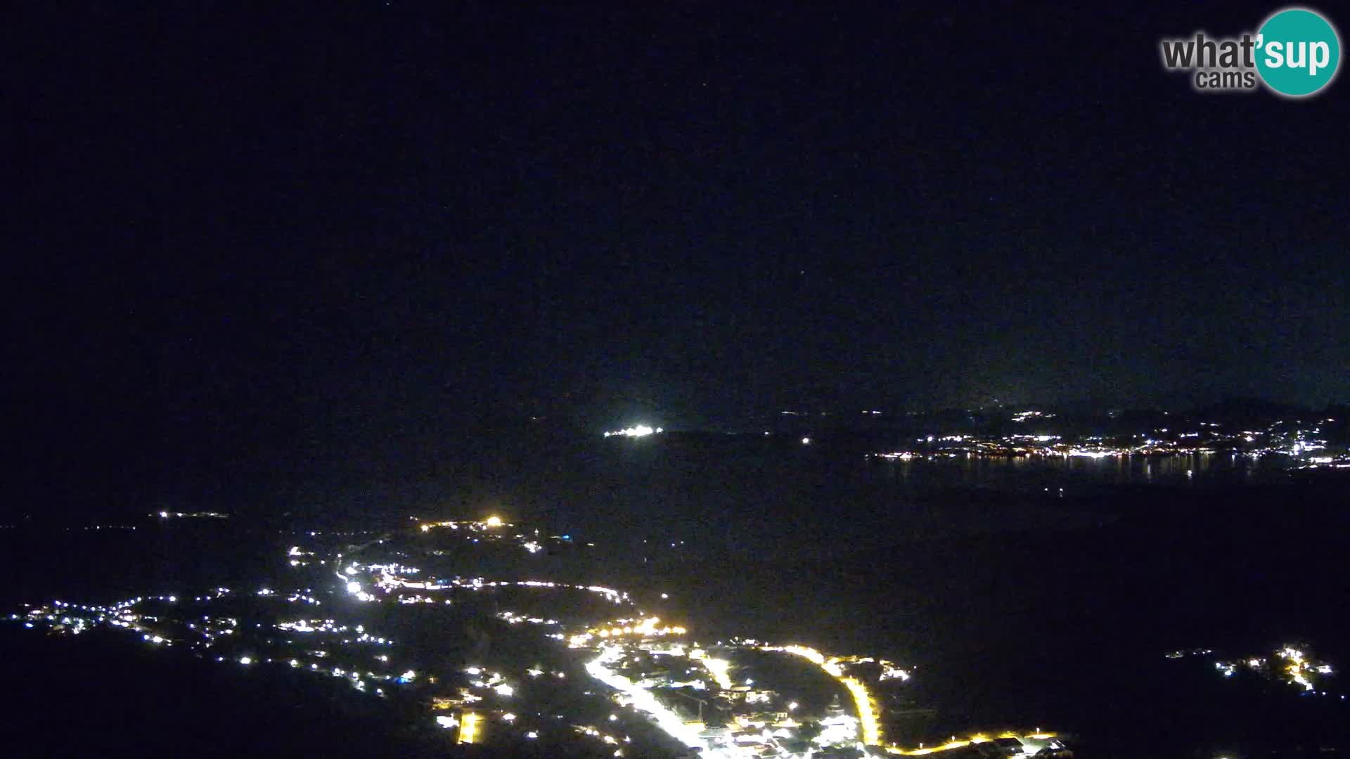 Monte Moro web kamera Costa Smeralda panoramski pogled na Sardiniju