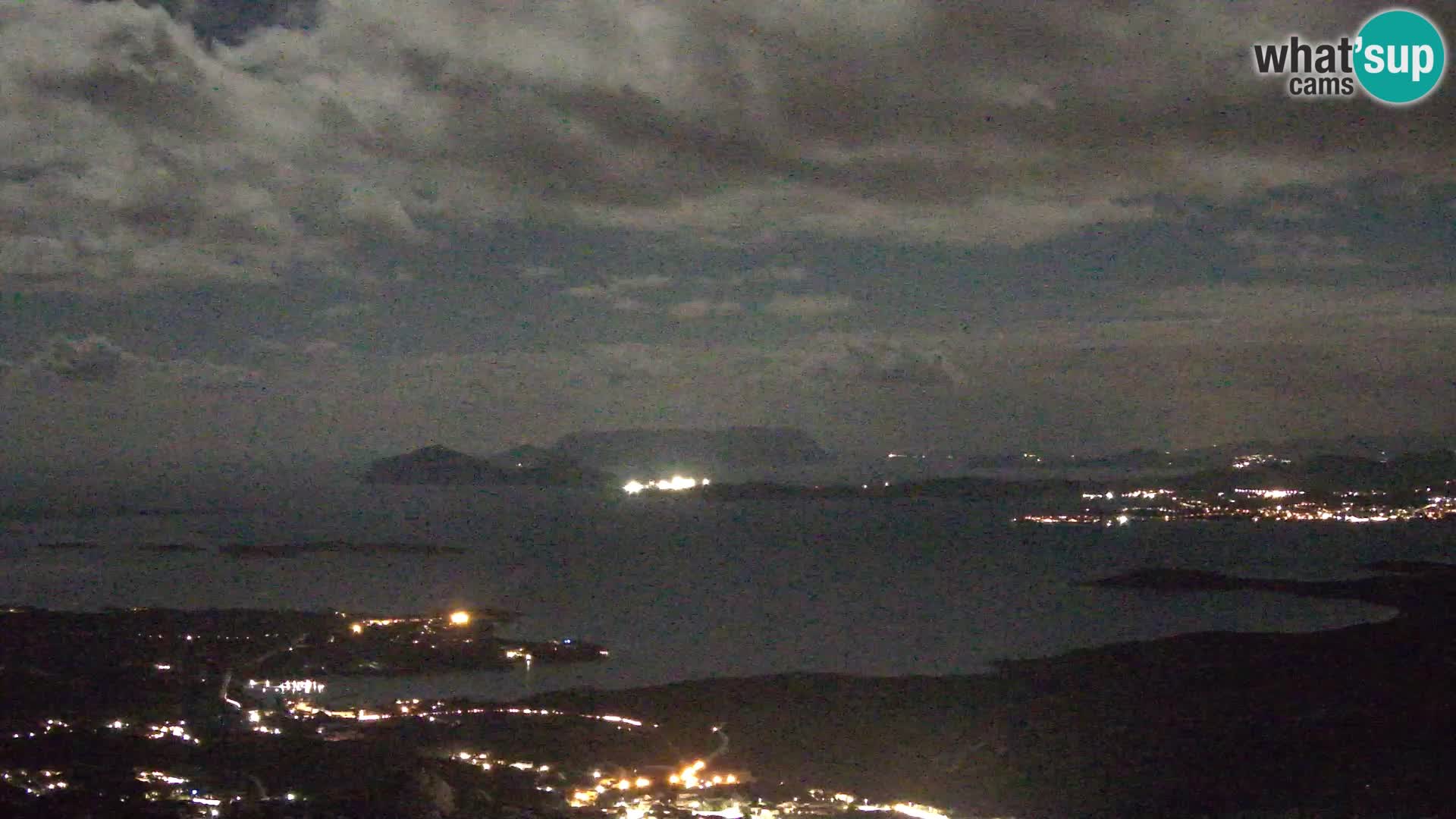 Monte Moro webcam Costa Smeralda vista panoramica Sardegna