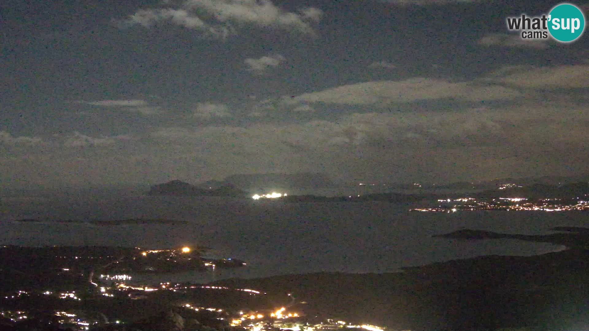 Monte Moro webcam Costa Smeralda vista panoramica Sardegna