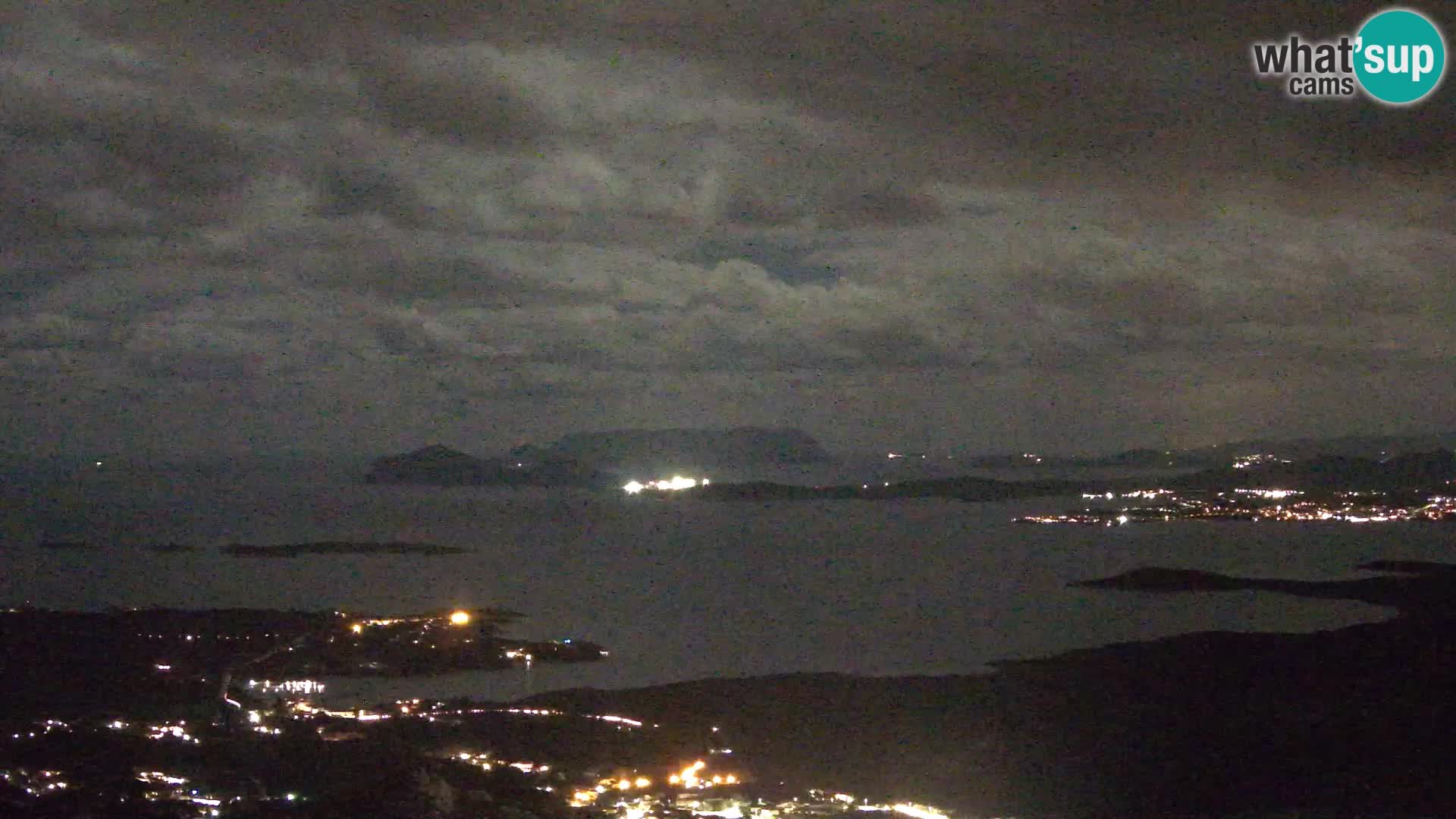 Monte Moro webcam Costa Smeralda vista panoramica Sardegna