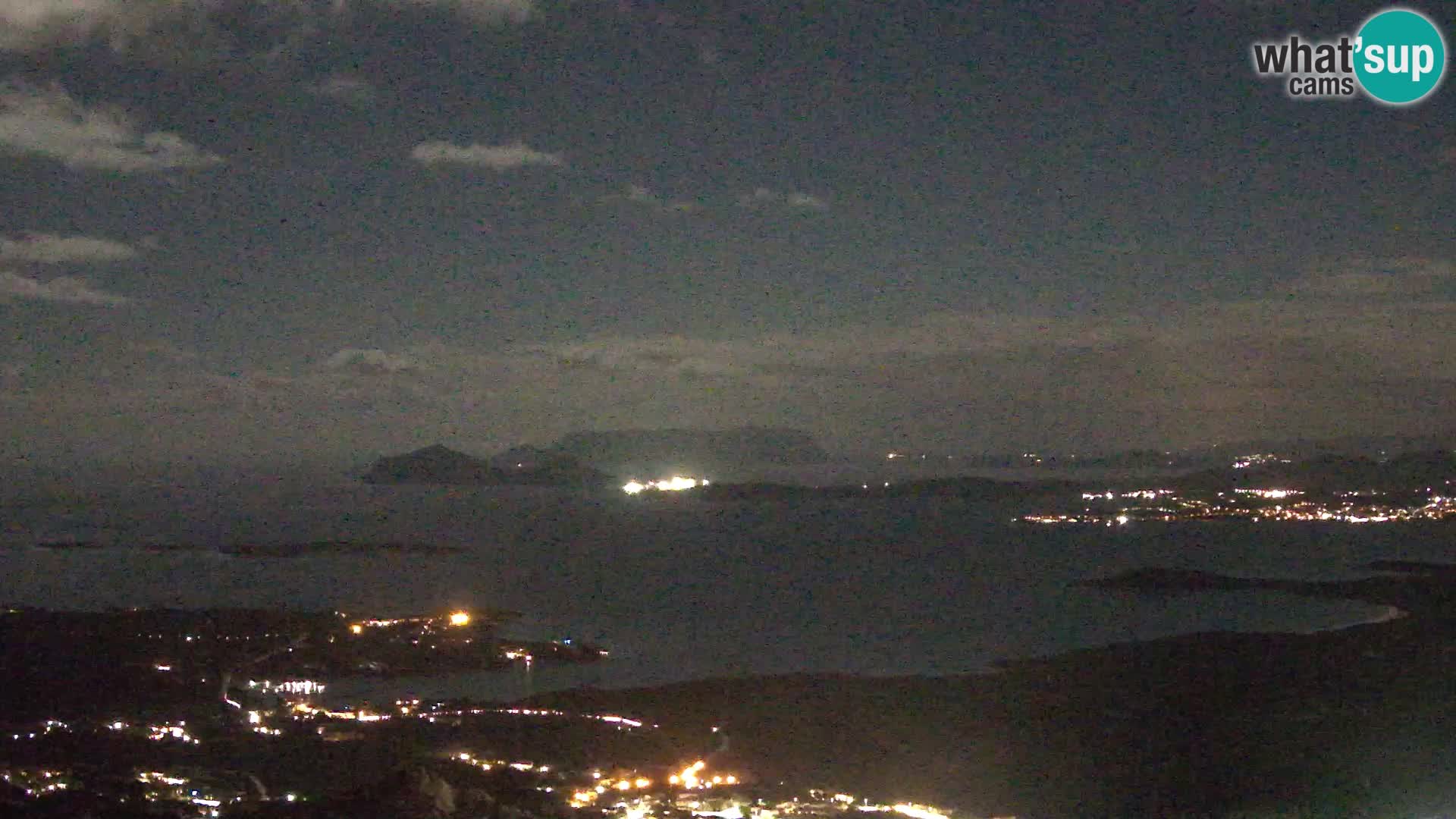 Monte Moro webcam Costa Smeralda vista panoramica Sardegna