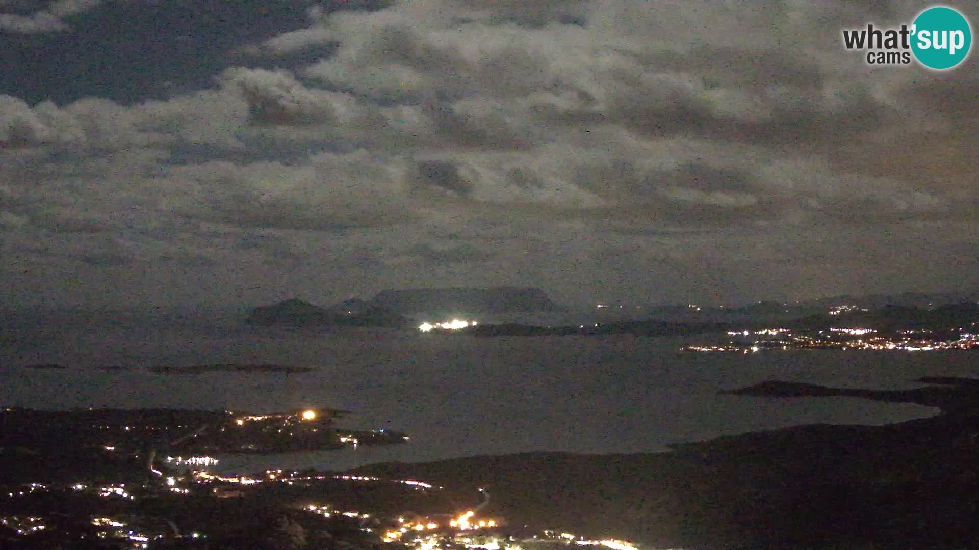 Monte Moro webcam Costa Smeralda vista panoramica Sardegna