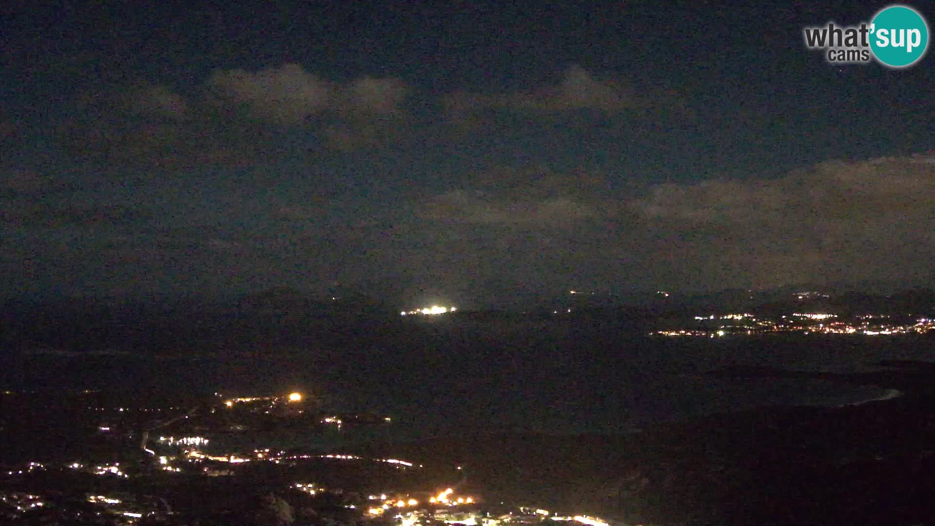 Monte Moro webcam Costa Smeralda vista panoramica Sardegna