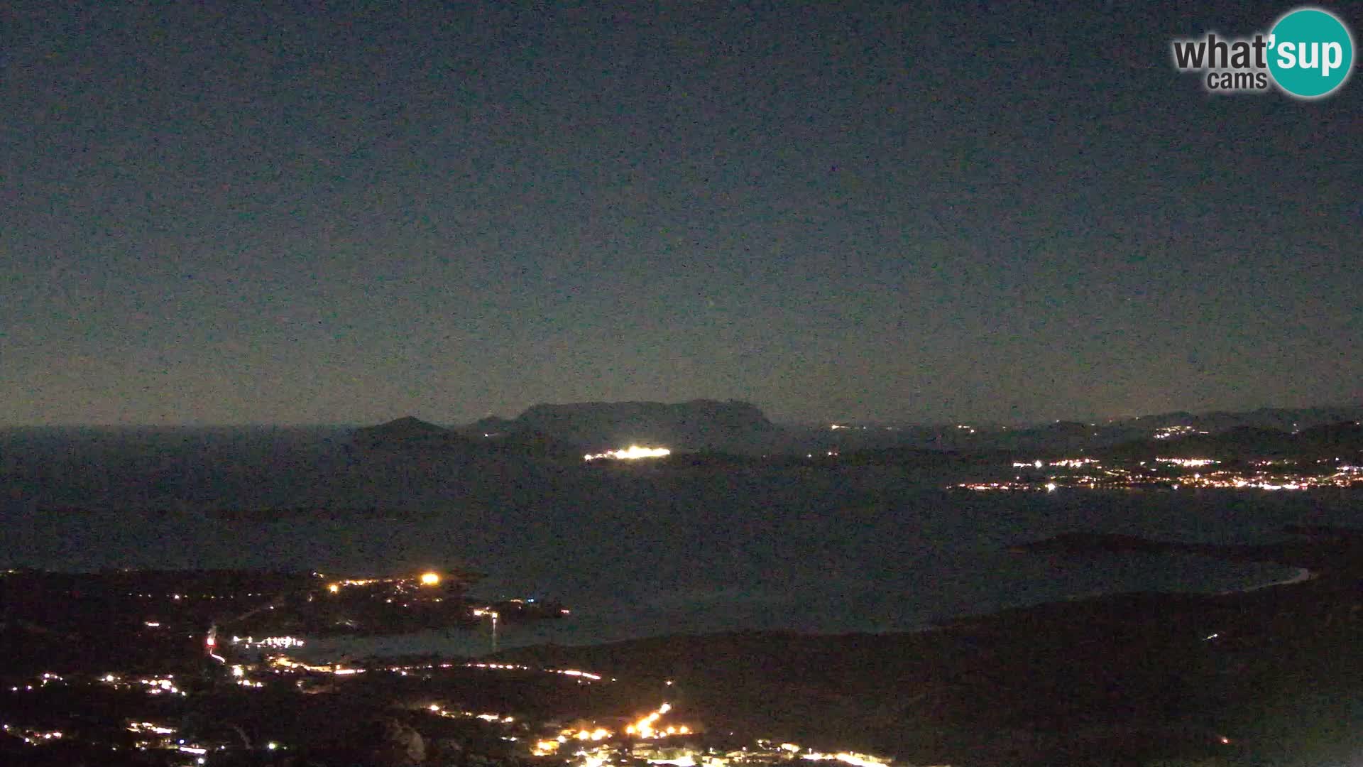 Monte Moro webcam Costa Smeralda vista panoramica Sardegna