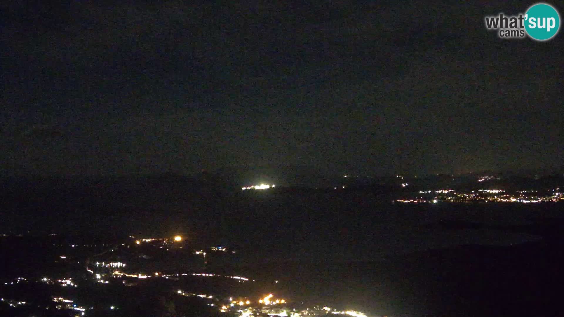 Monte Moro camera en vivo Costa Smeralda vista panorámica Cerdeña