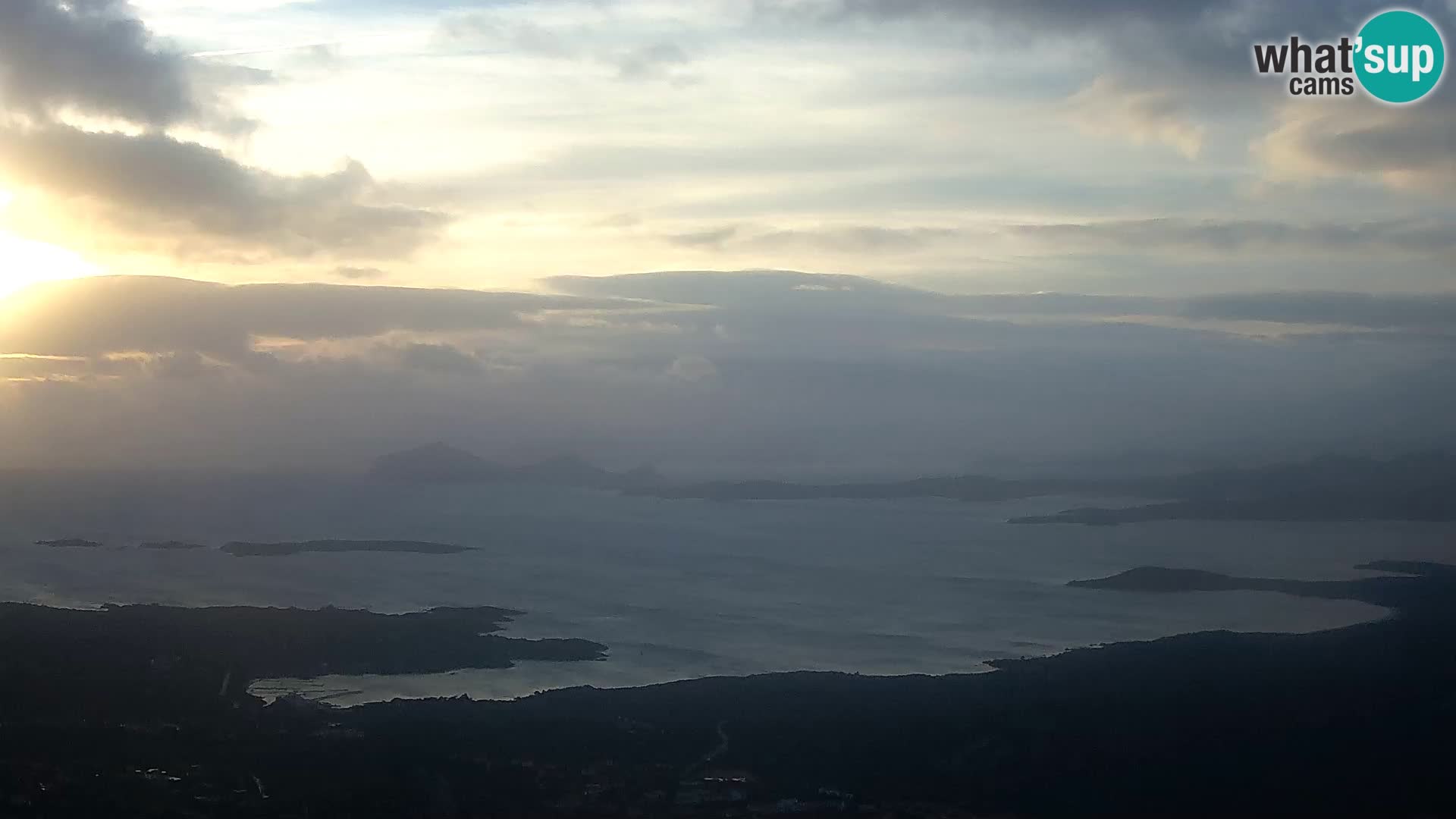 Monte Moro webcam Costa Smeralda vista panoramica Sardegna