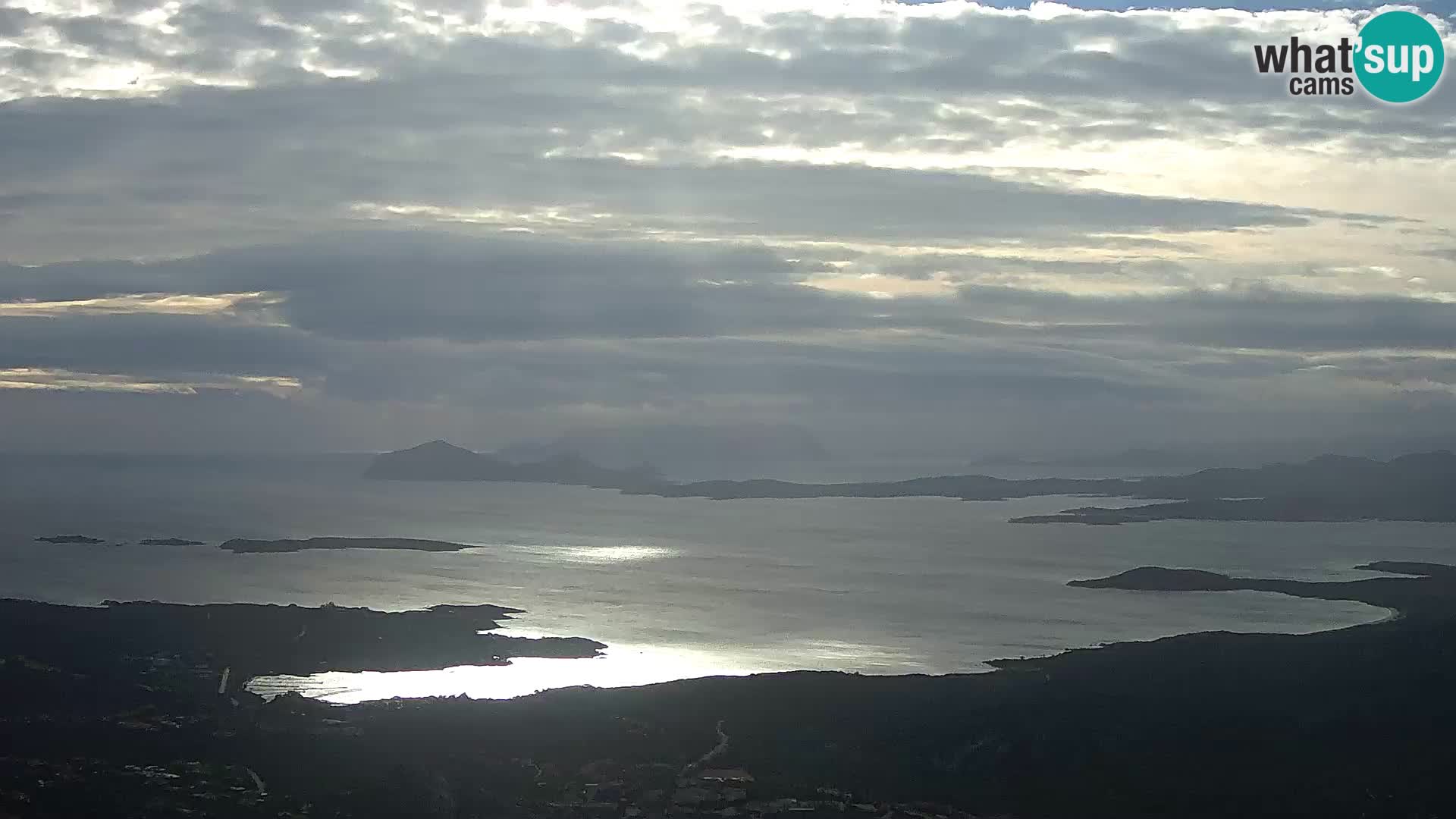 Monte Moro live cam Costa Smeralda Panoramablick Sardinien