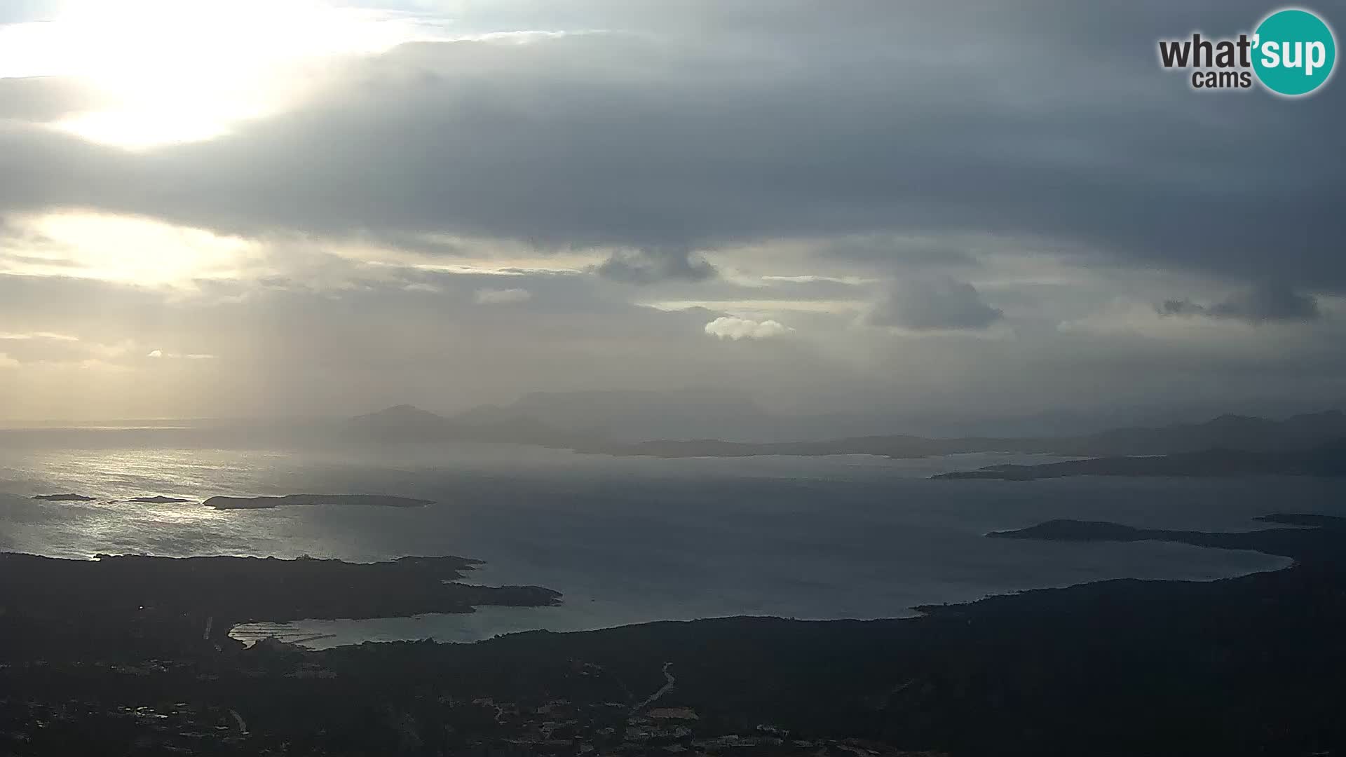 Monte Moro live cam Costa Smeralda Panoramablick Sardinien