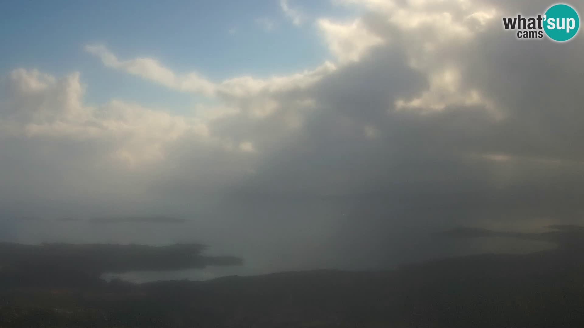 Monte Moro web kamera Costa Smeralda panoramski pogled na Sardiniju