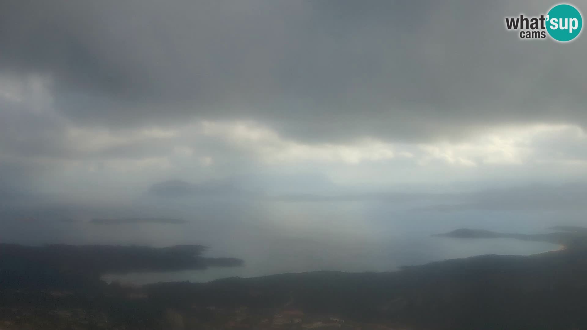 Monte Moro web kamera Costa Smeralda panoramski pogled na Sardiniju