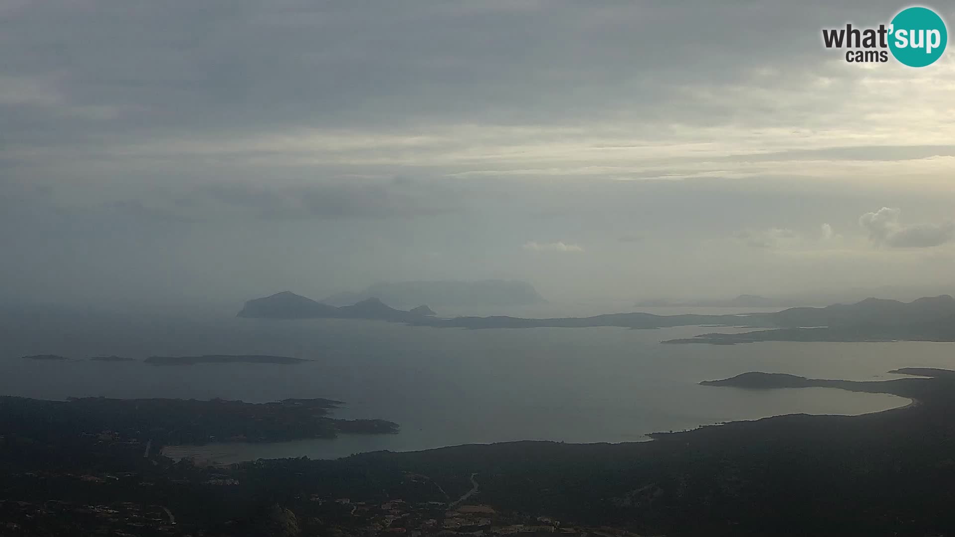 Monte Moro live cam Costa Smeralda Panoramablick Sardinien