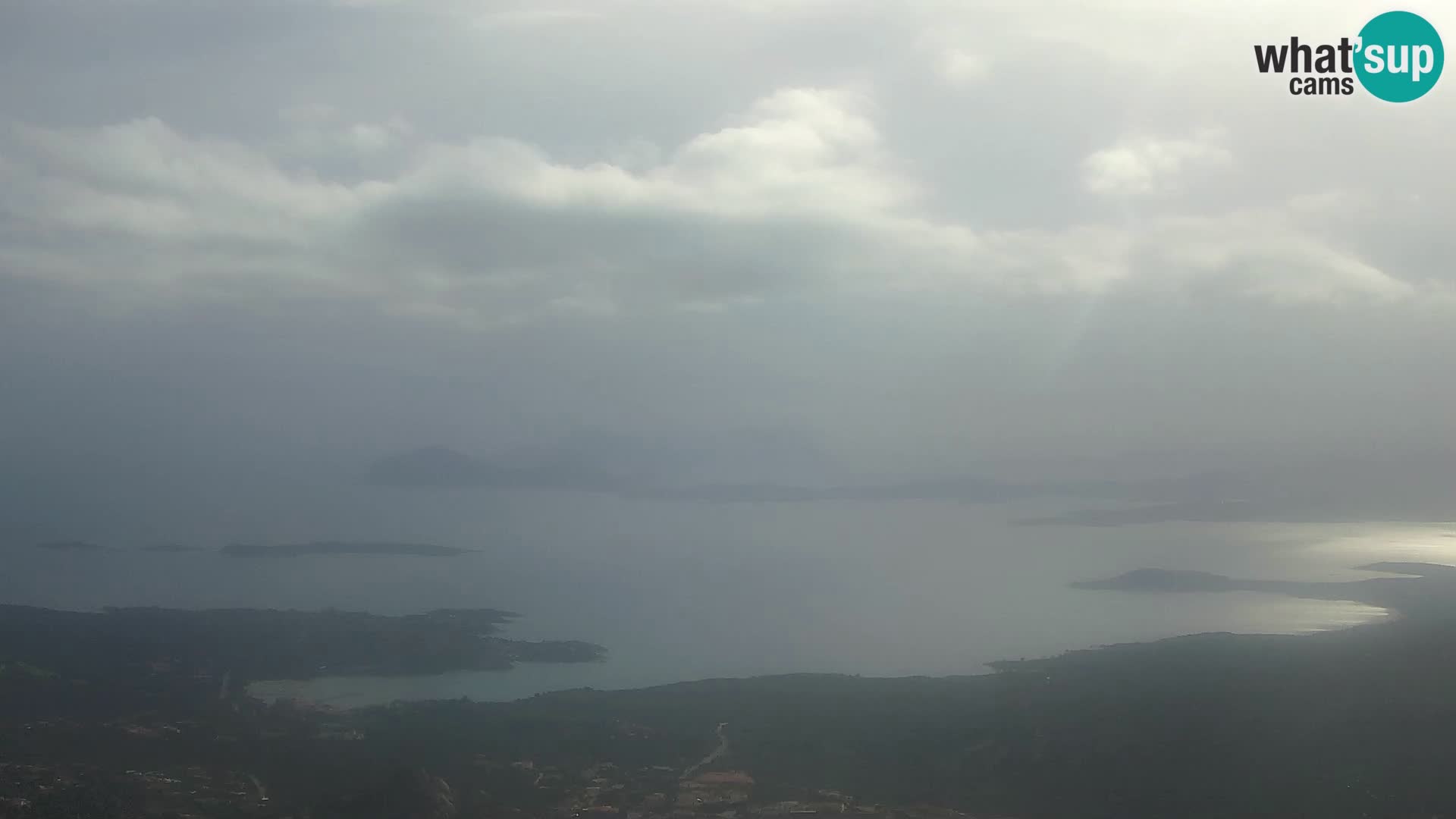 Monte Moro live cam Costa Smeralda Panoramablick Sardinien