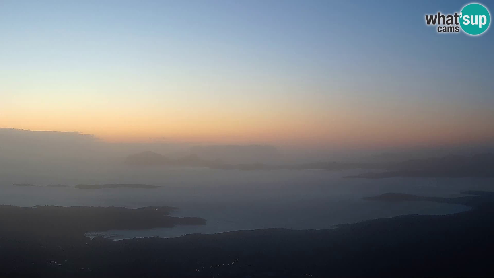 Monte Moro webcam Costa Smeralda panoramic view Sardinia