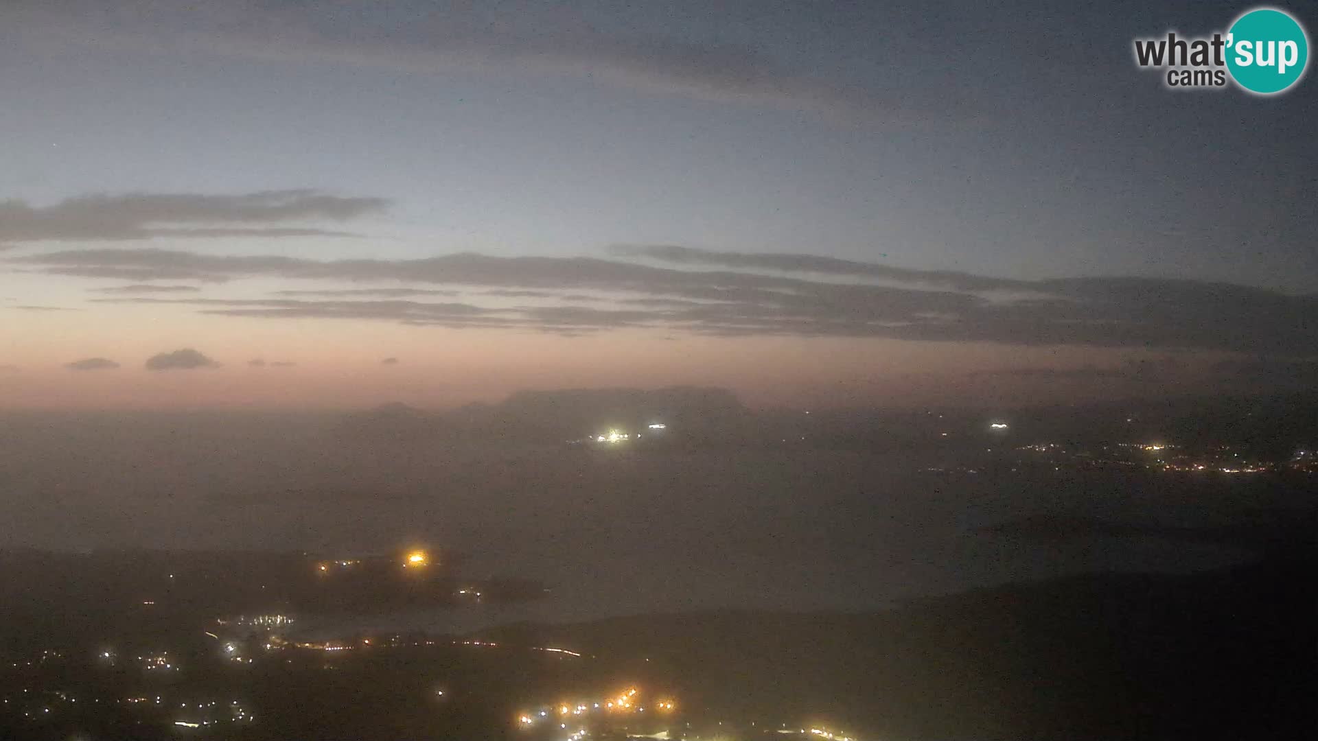 Monte Moro webcam Costa Smeralda vista panoramica Sardegna