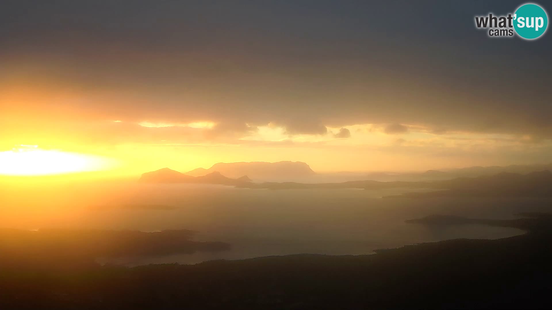 Monte Moro webcam Costa Smeralda vista panoramica Sardegna