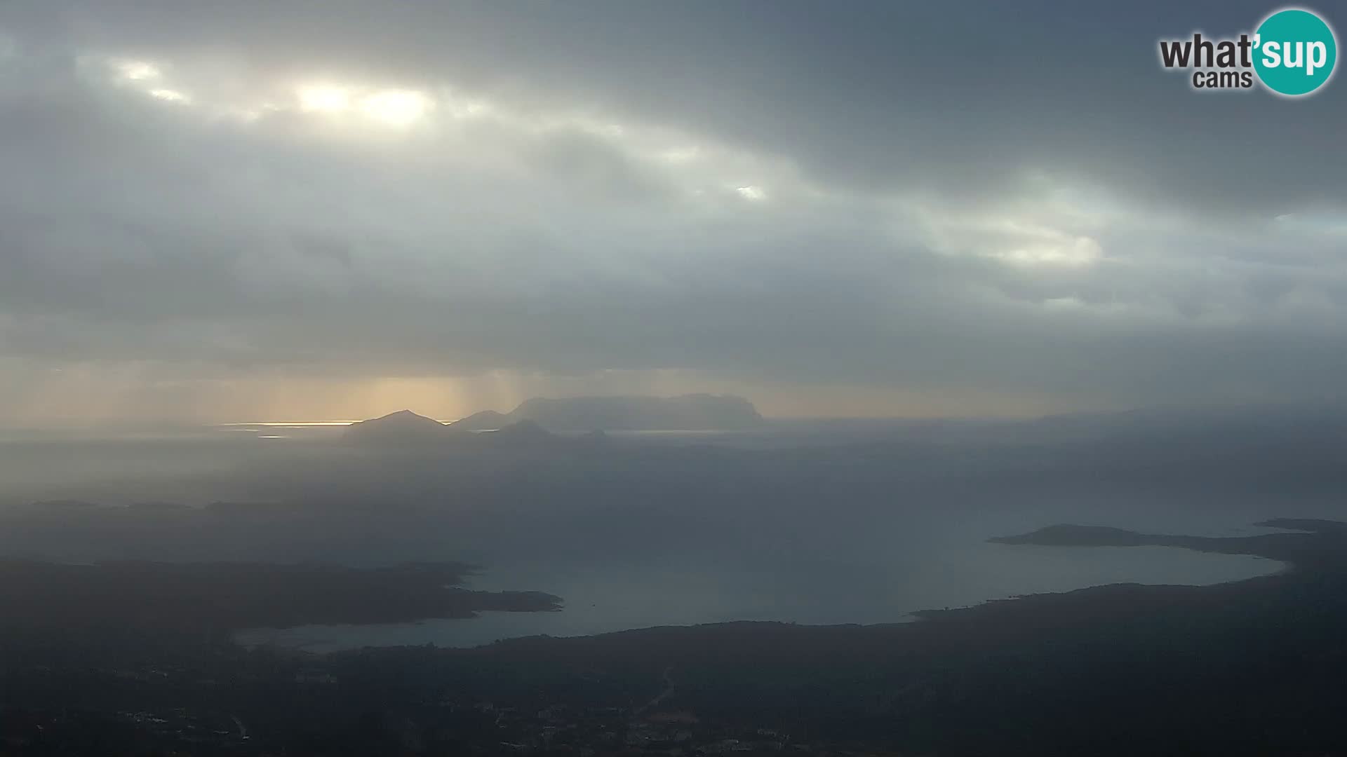 Monte Moro webcam Costa Smeralda panoramic view Sardinia