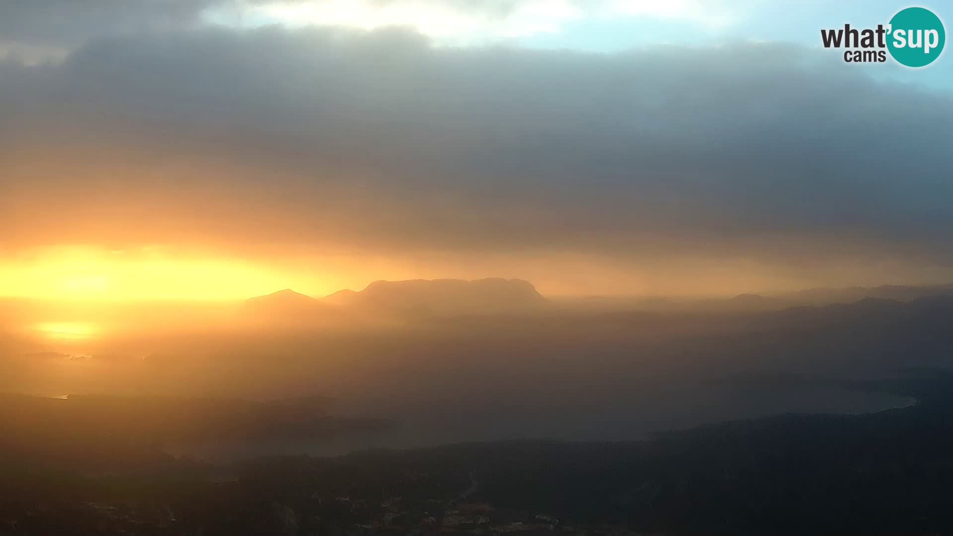 Monte Moro webcam Costa Smeralda vista panoramica Sardegna