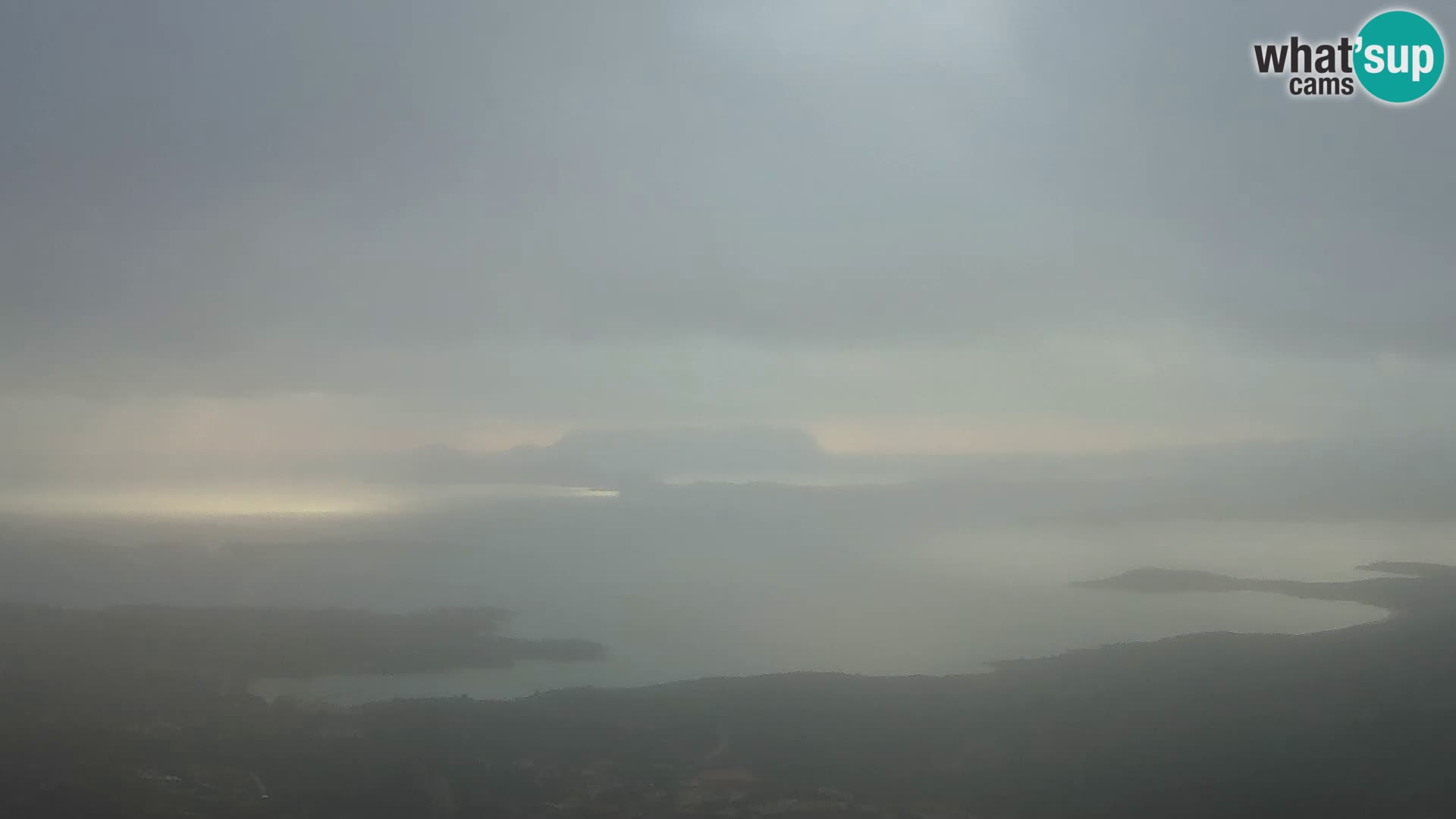 Monte Moro camera en vivo Costa Smeralda vista panorámica Cerdeña