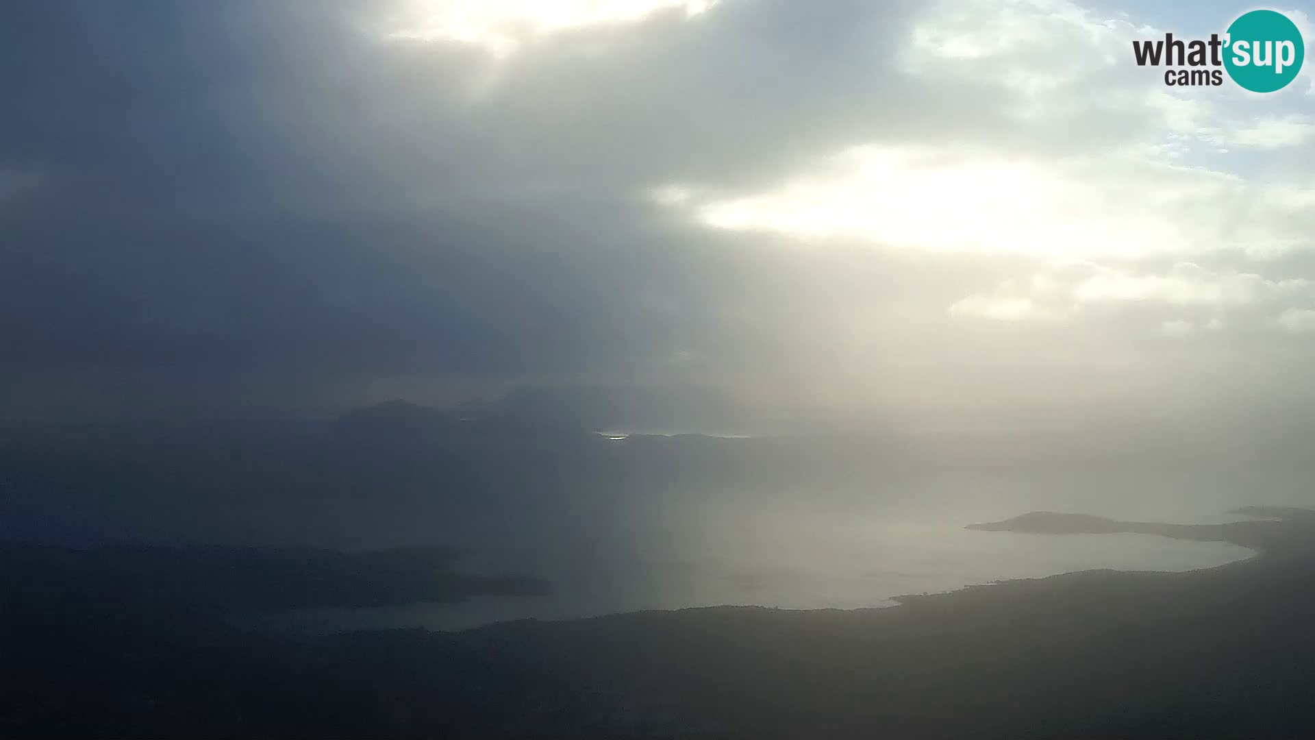 Monte Moro camera en vivo Costa Smeralda vista panorámica Cerdeña