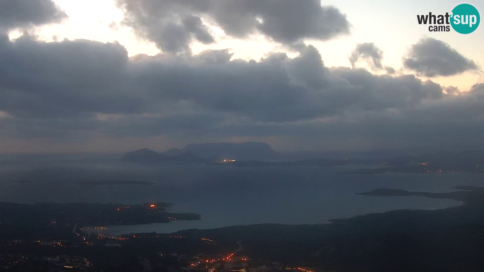 Monte Moro livecam Costa Smeralda vue panoramique Sardaigne