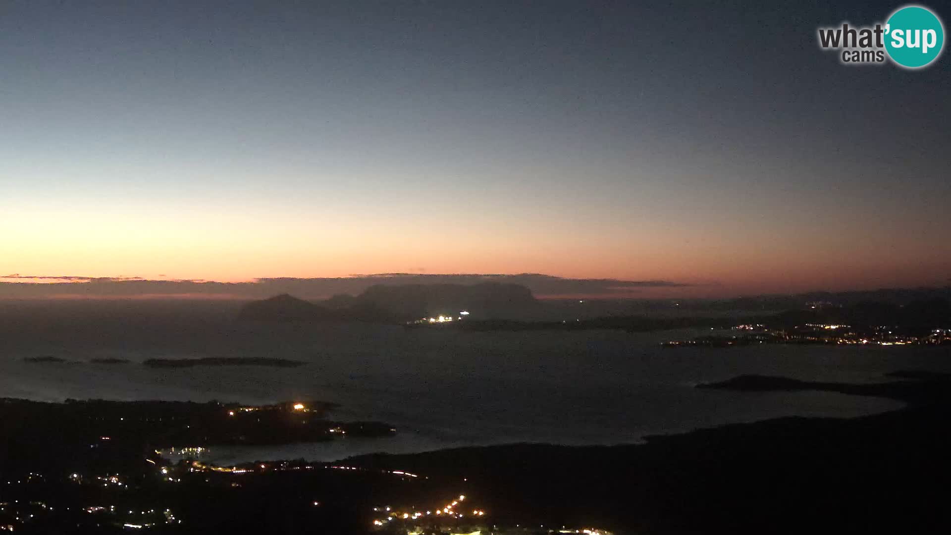 Monte Moro webcam Costa Smeralda vista panoramica Sardegna