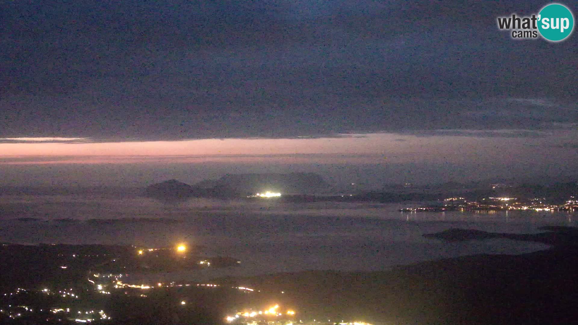 Monte Moro webcam Costa Smeralda vista panoramica Sardegna