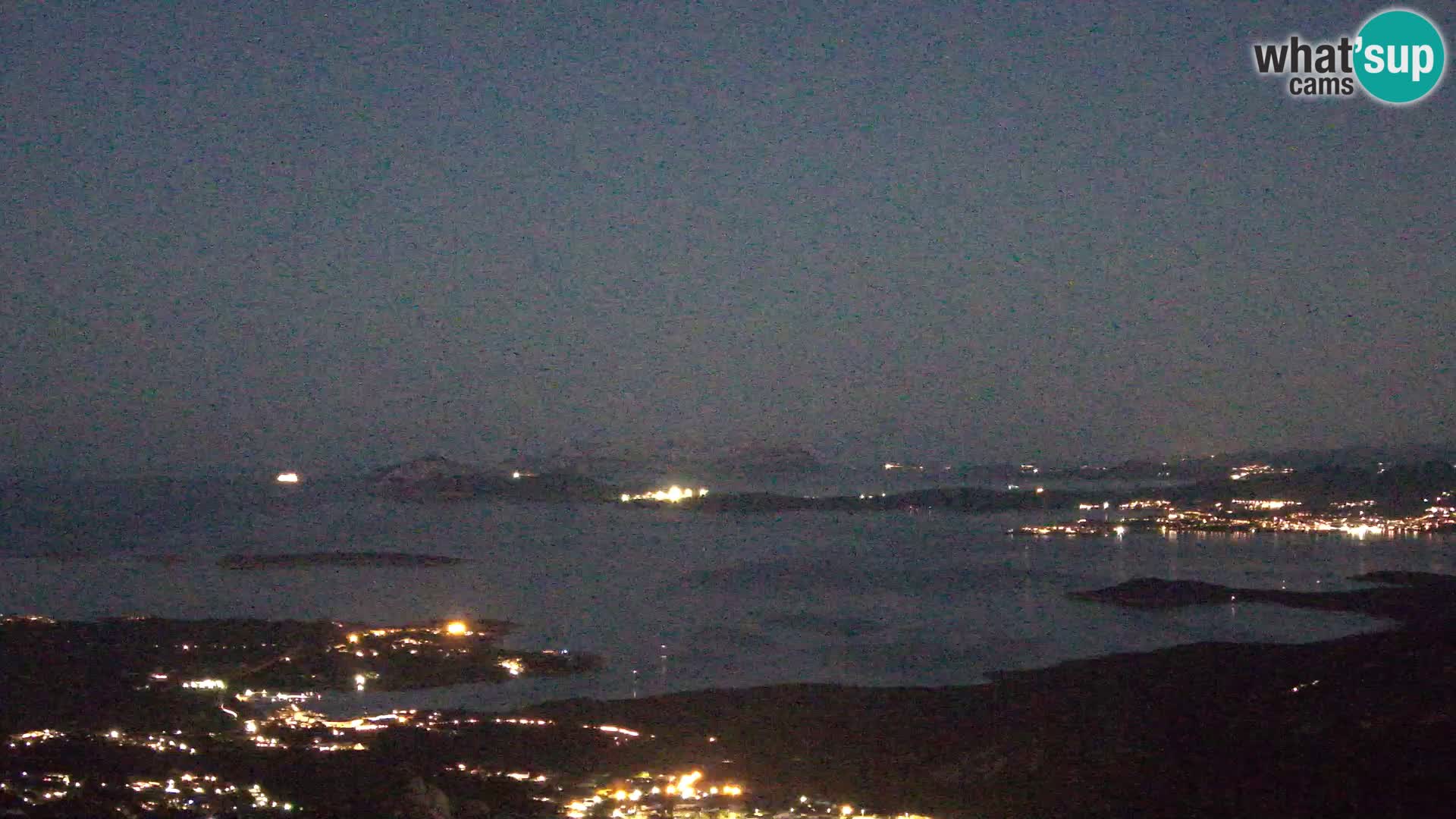 Monte Moro webcam Costa Smeralda panoramic view Sardinia