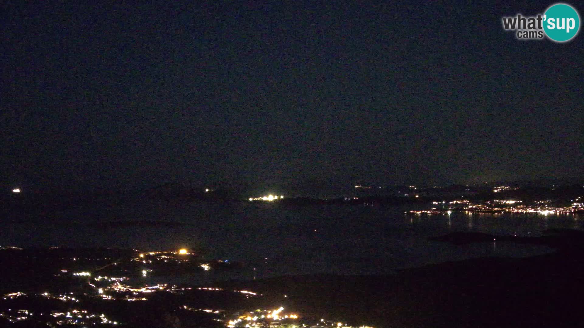 Monte Moro livecam Costa Smeralda vue panoramique Sardaigne