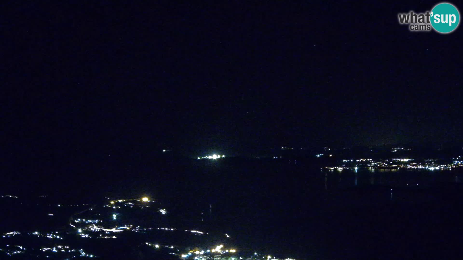 Monte Moro web kamera Costa Smeralda panoramski pogled na Sardiniju