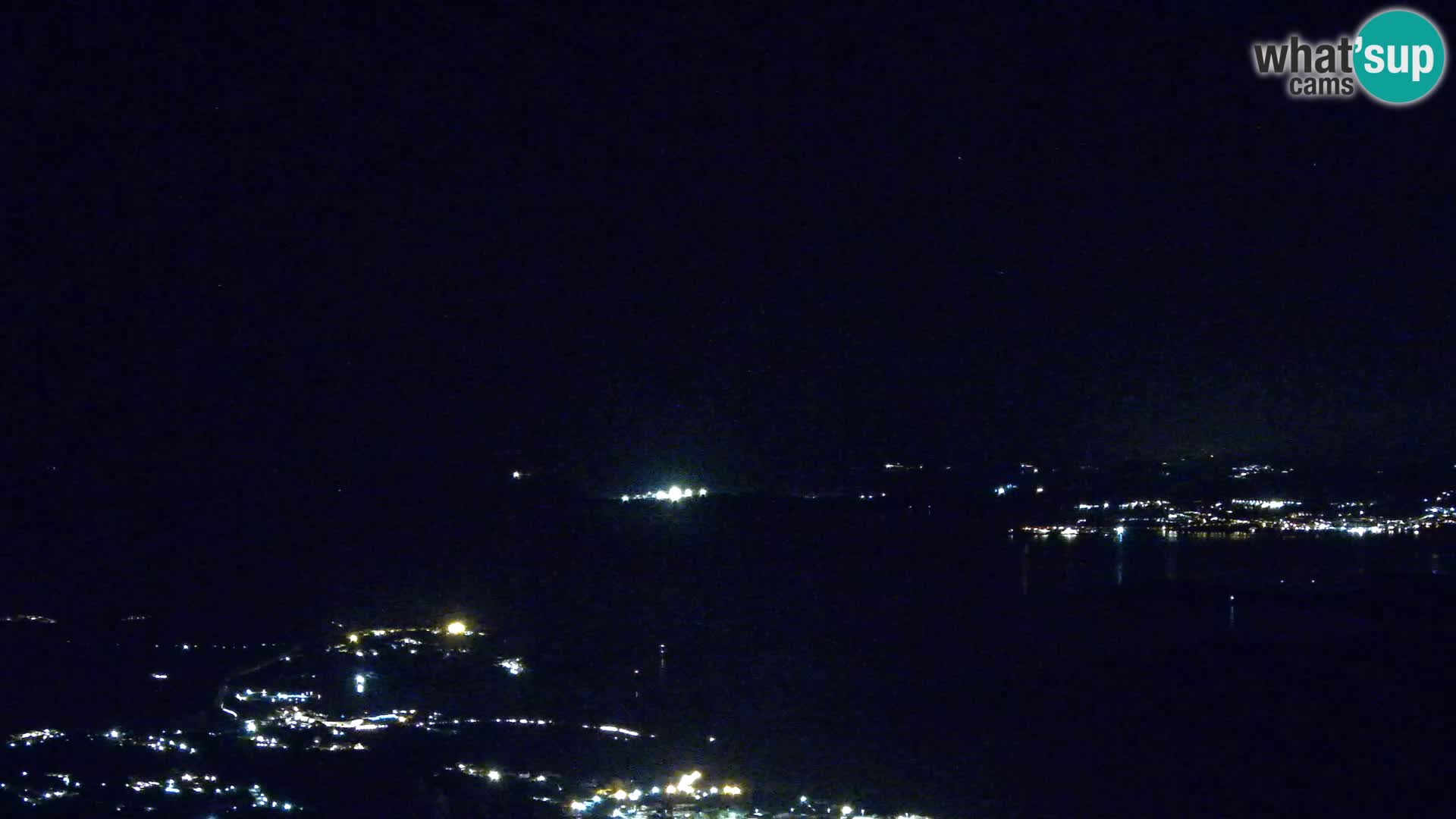 Monte Moro spletna kamera Costa Smeralda panoramski pogled na Sardinijo